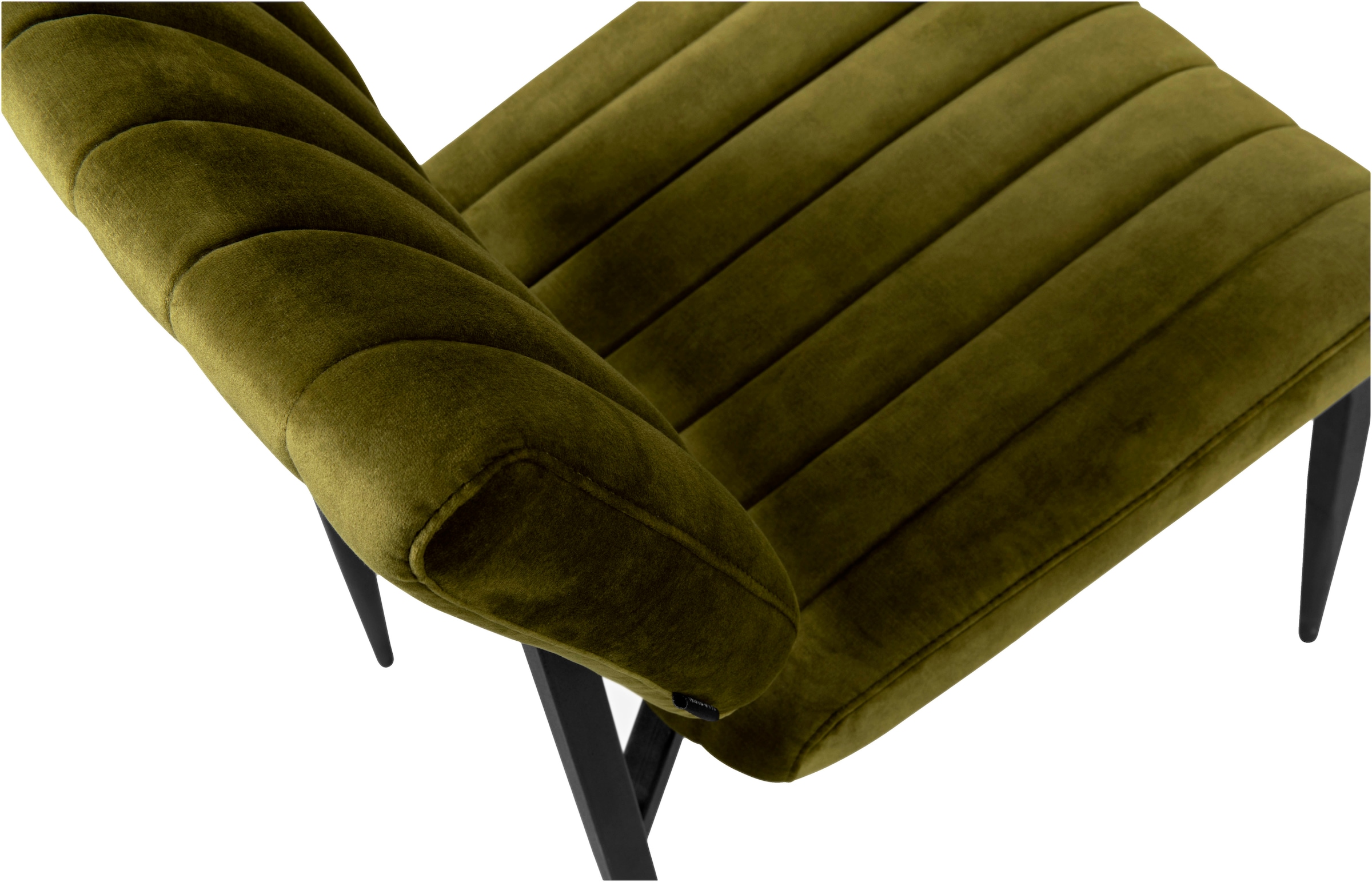 OMG Design Esszimmerstuhl »Ivan«, (Set), 1 St., Stoff, pflegeleichter Samtvelour Bezug, Küchenstuhl