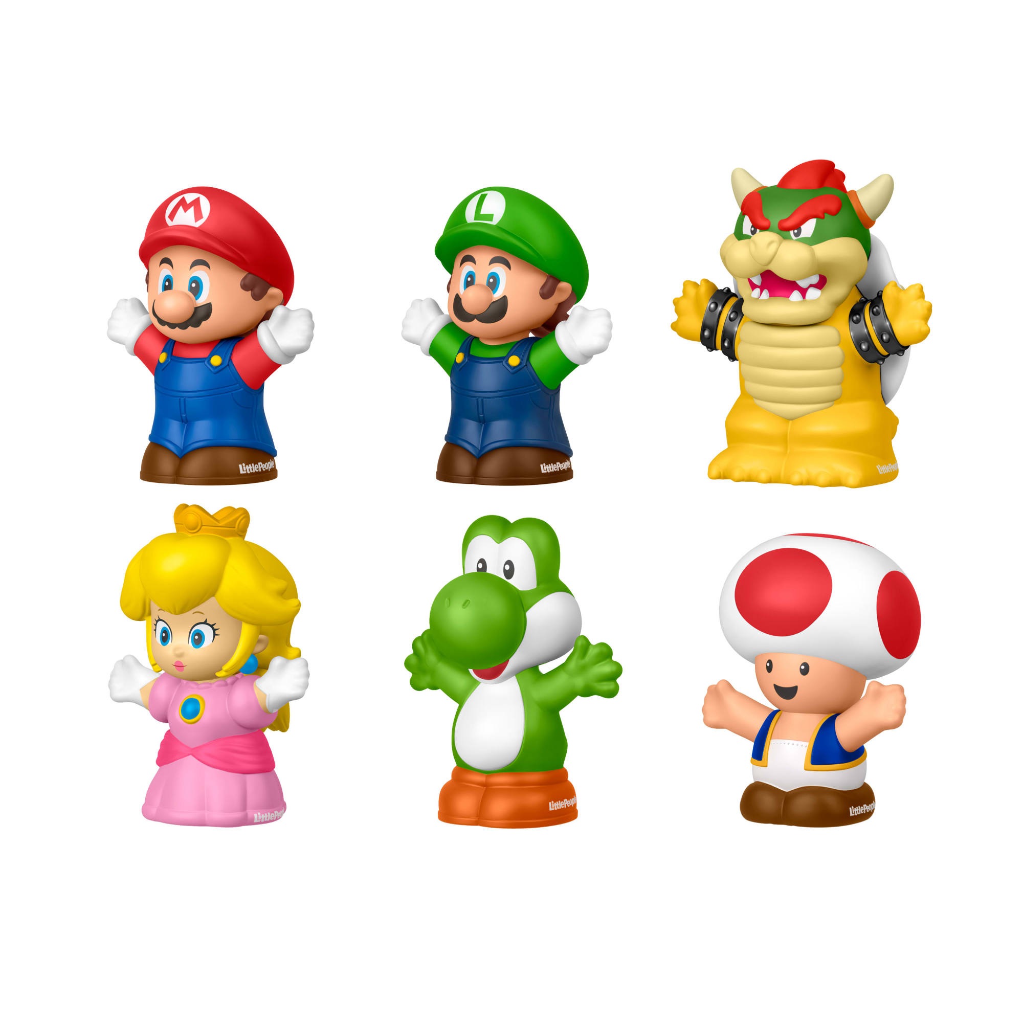 Fisher-Price® Spielfigur »Little People Super Mario Multipack«