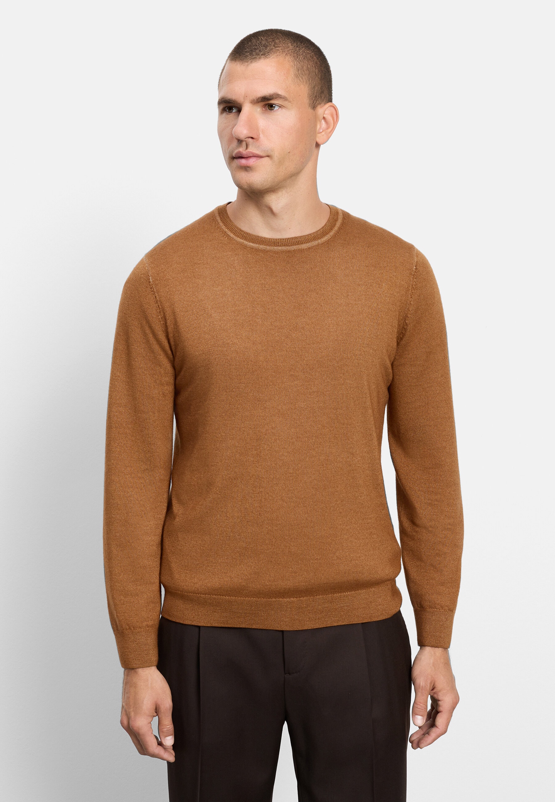 OLYMP Strickpullover "OLYMP Casual Strick, Pullover"