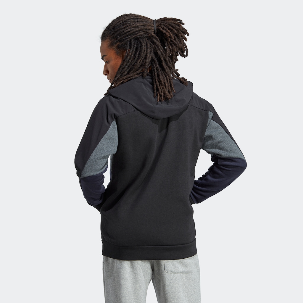 adidas Sportswear Kapuzensweatshirt »ESSENTIALS COLORBLOCK KAPUZENJACKE«