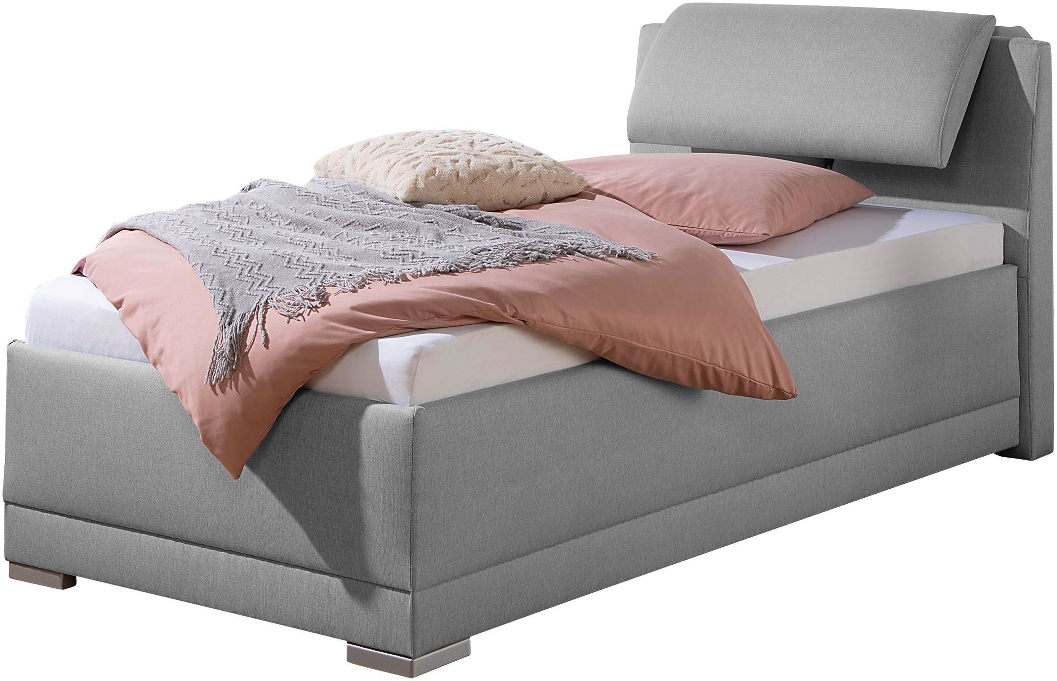 Thumbnail - Maintal Polsterbett "Oderzo" inkl. Bettkasten, Kopfteilverstellung, Matratzen in H2 oder H3 wählbar