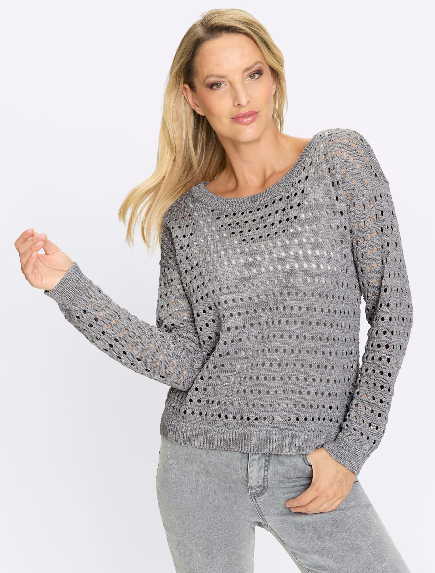 heine Ajourpullover "Pullover" günstig online kaufen