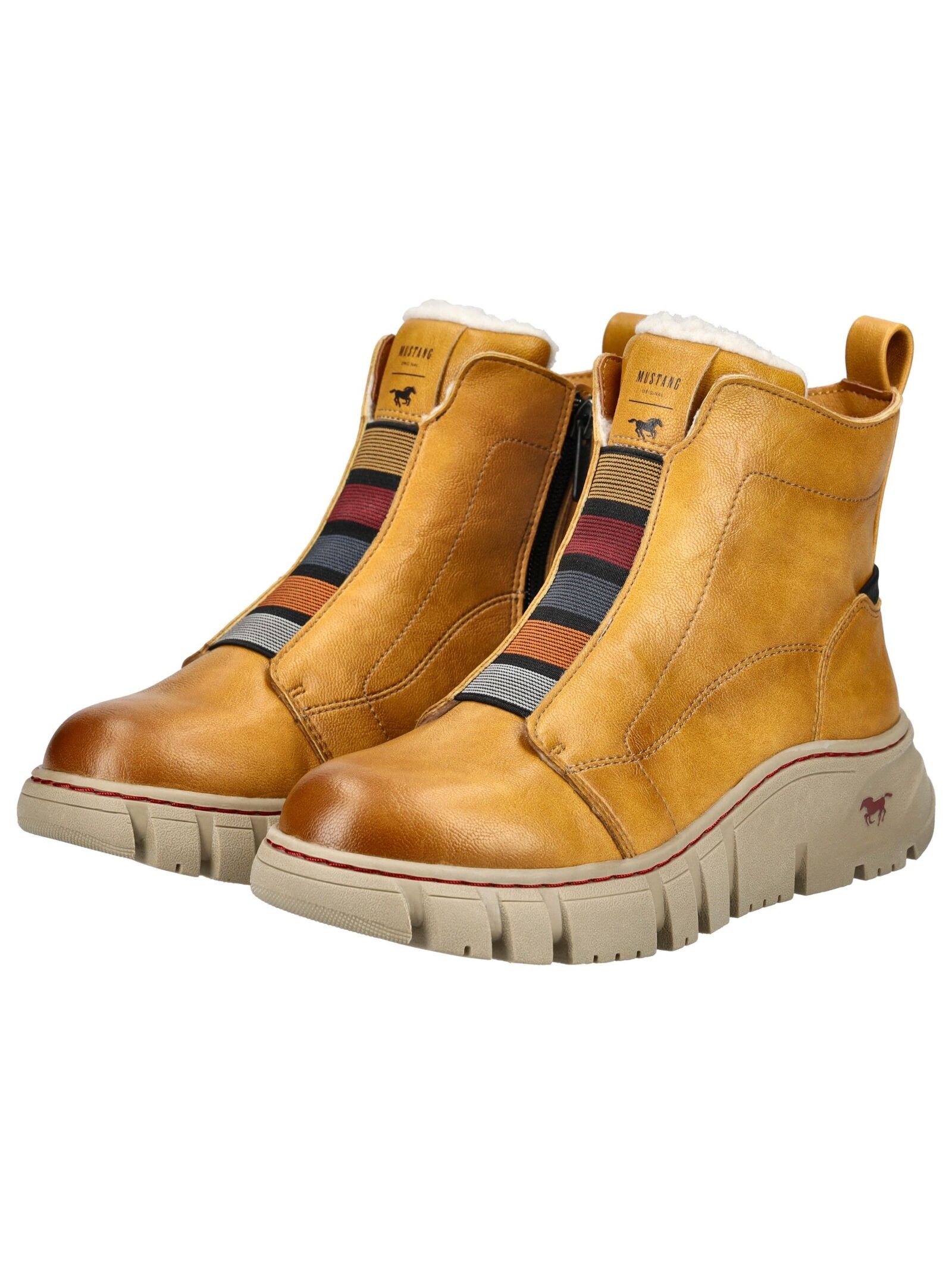 Mustang Shoes Stiefelette »Mustang Shoes Stiefelette Lederimitat«