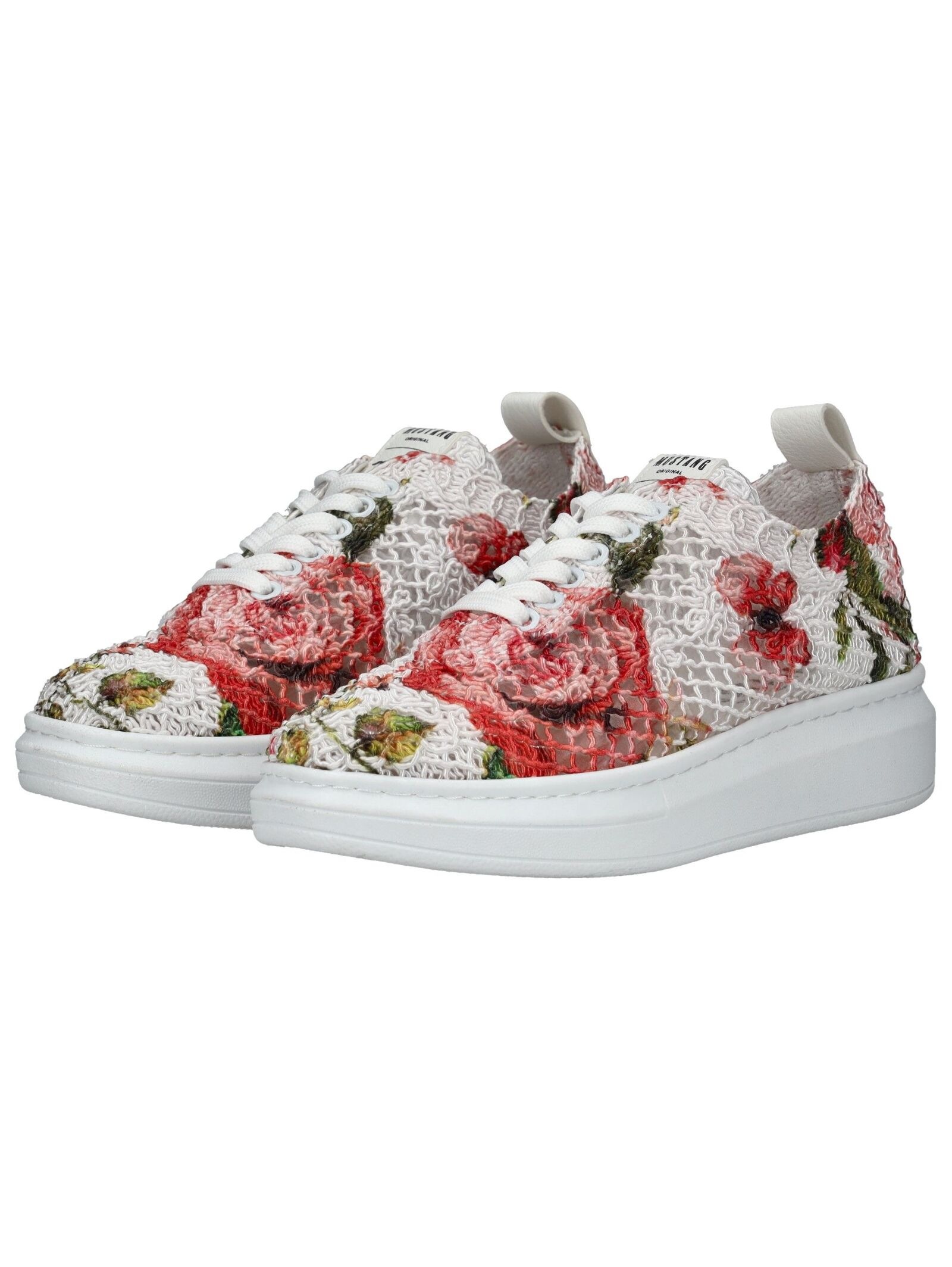 Mustang Shoes Schnürschuh »Mustang Shoes Sneaker Baumwolle«