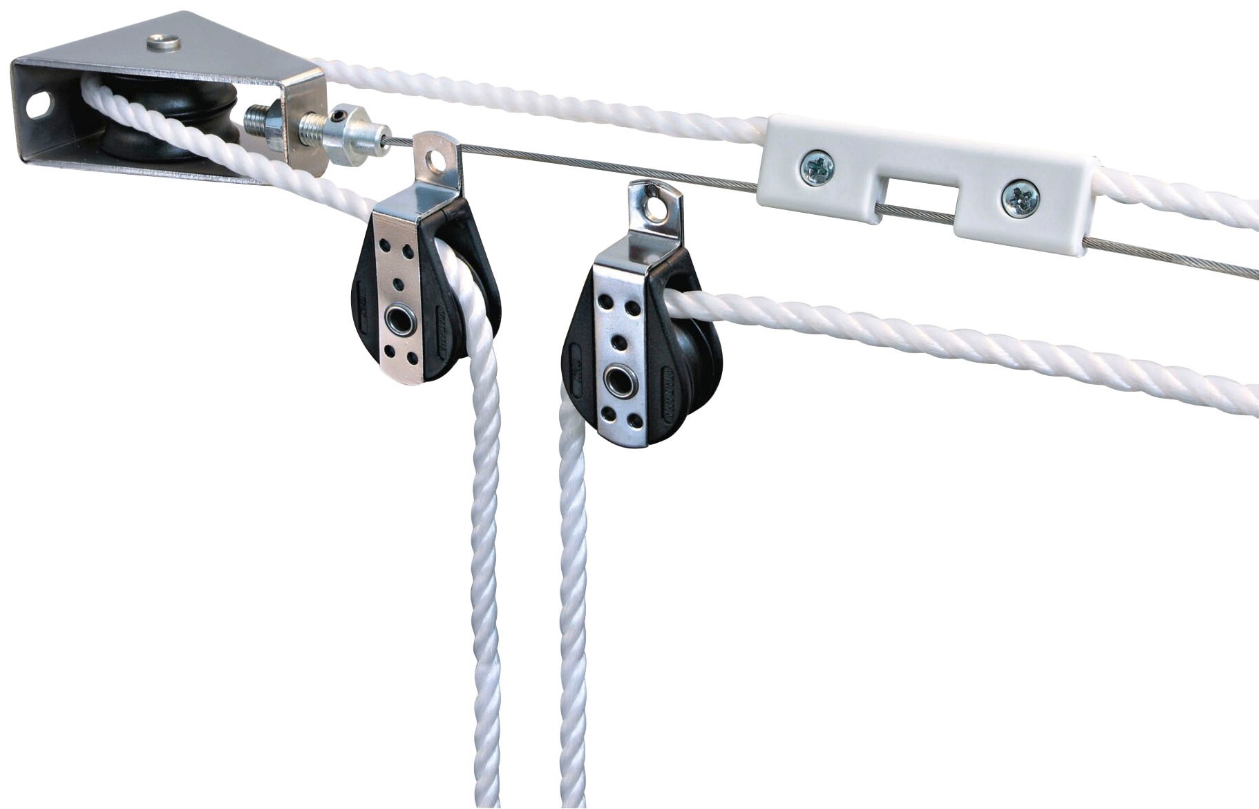 Windhager Seilspanngarnitur Seilzug-Set zum Spannen von Sonnensegeln günstig online kaufen