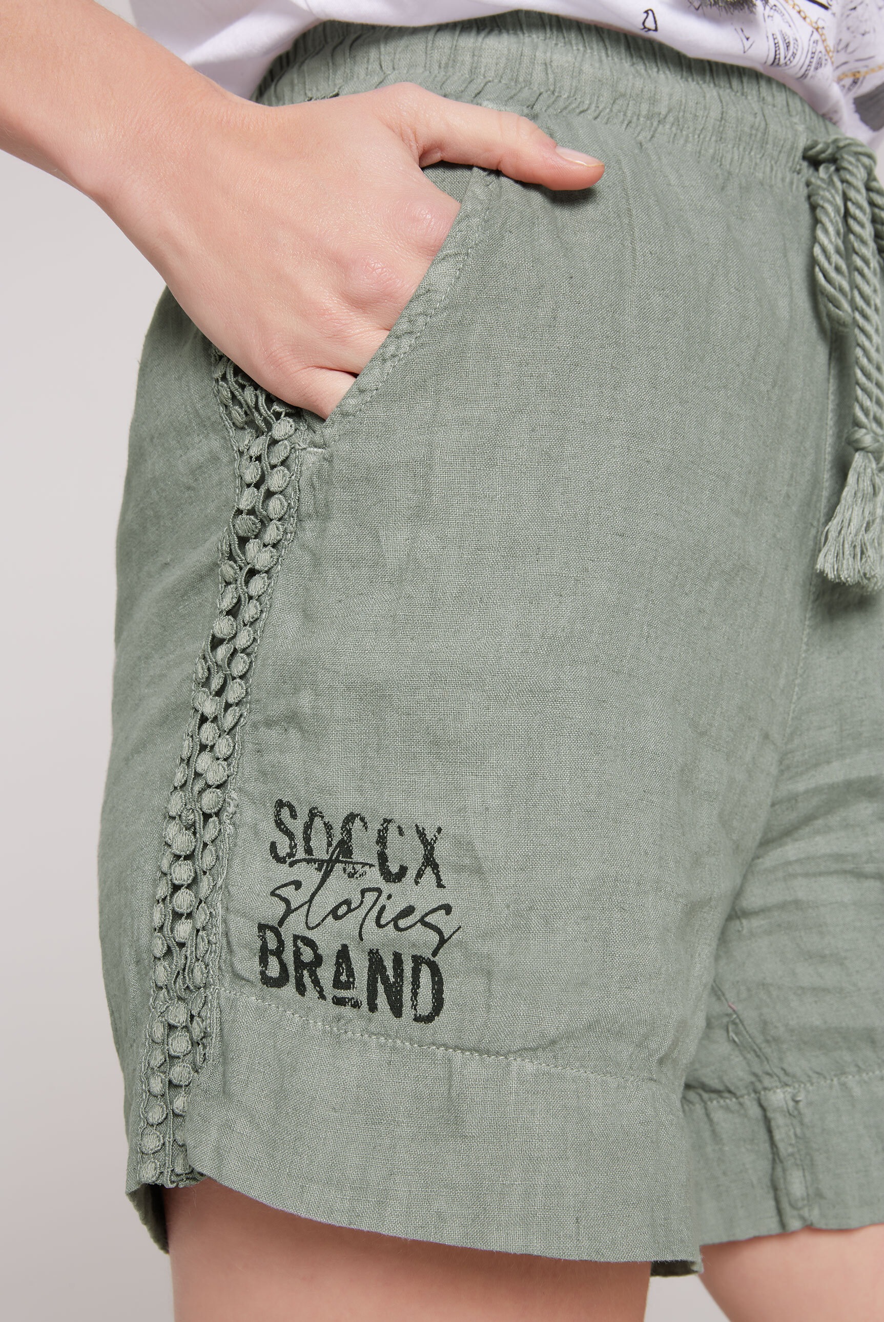 SOCCX Shorts, mit Elastikbund und Kordel für bestellen | BAUR