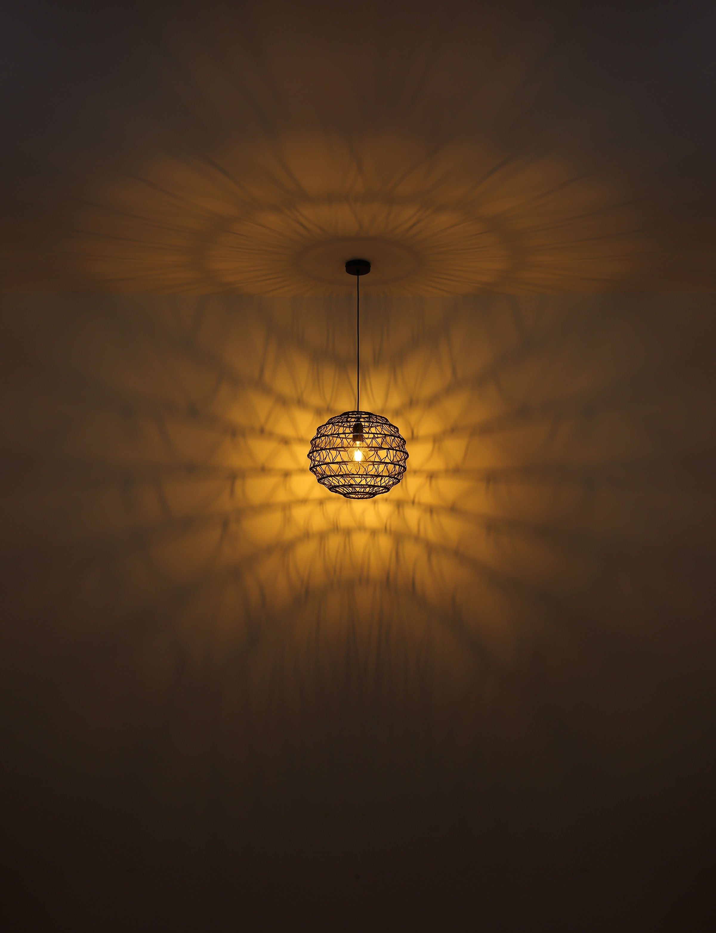 GLOBO LIGHTING Hängeleuchte »SENNI« E27 1 Stk. Hängeleuchte für Esszimmer, Papier
