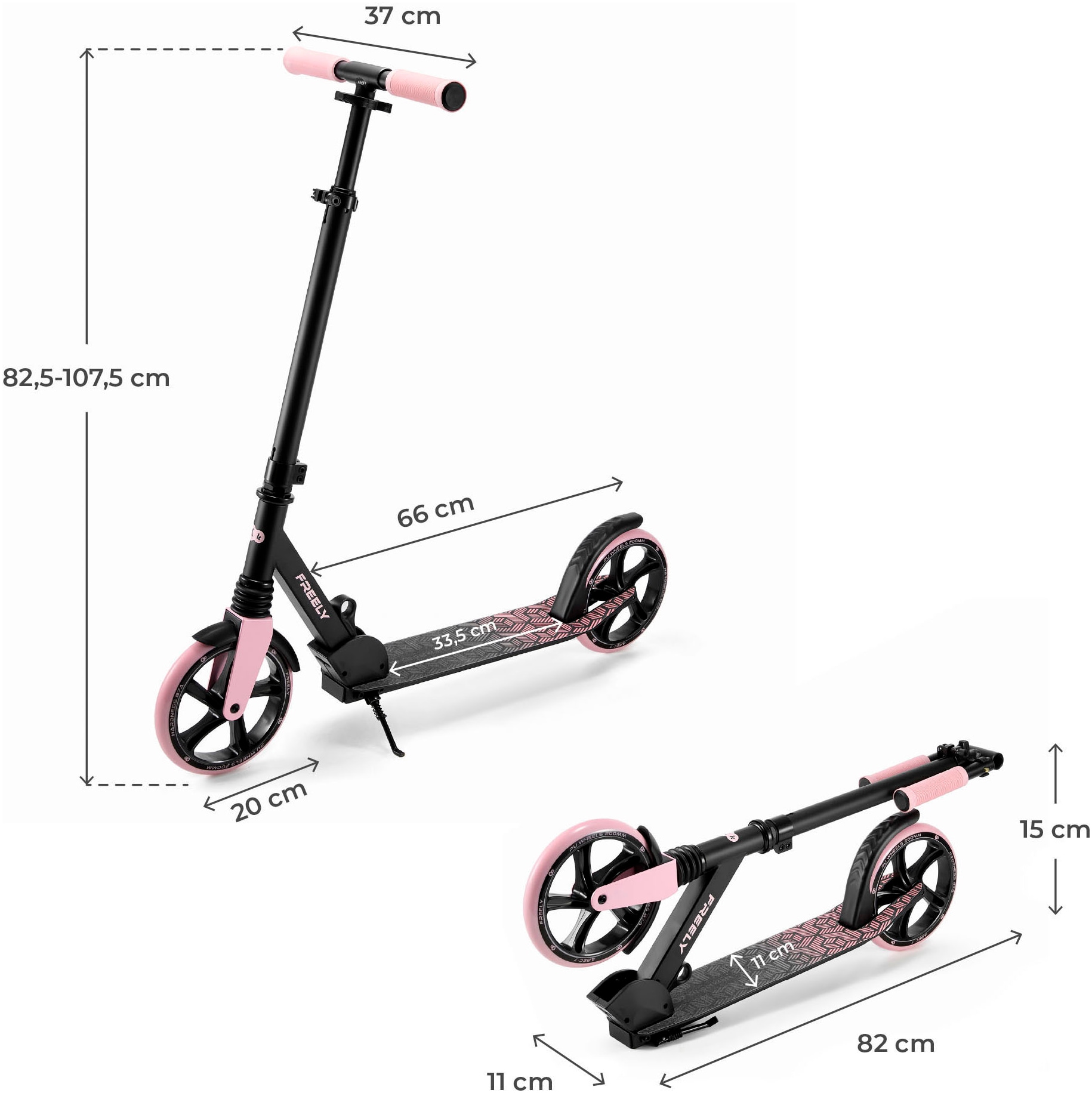 Kinderkraft Tretroller »FREELY«