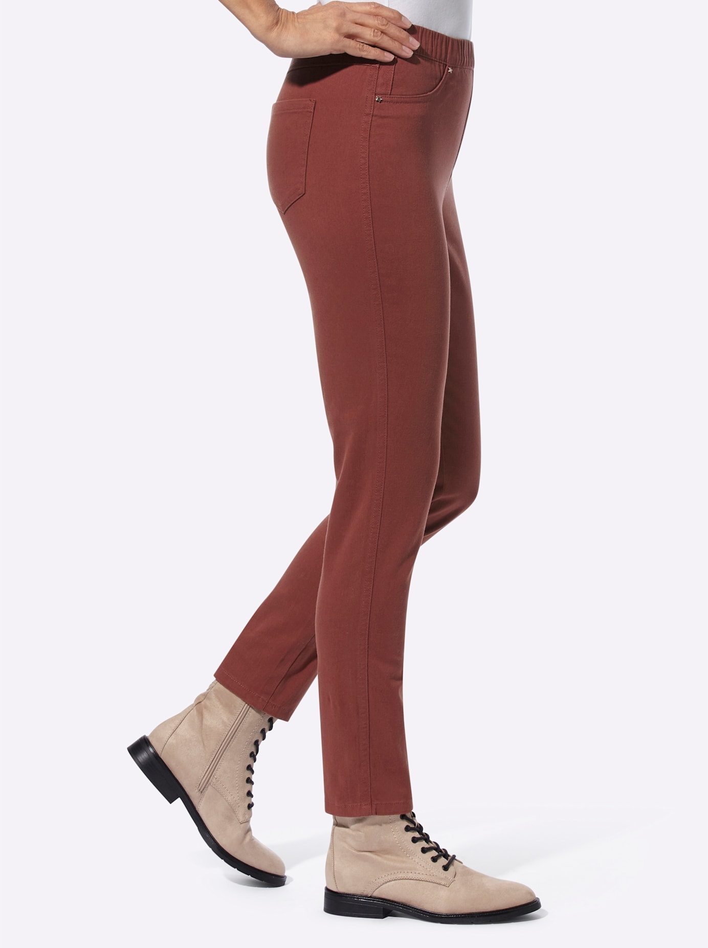 Inspirationen Schlupfjeans, (1 tlg.)