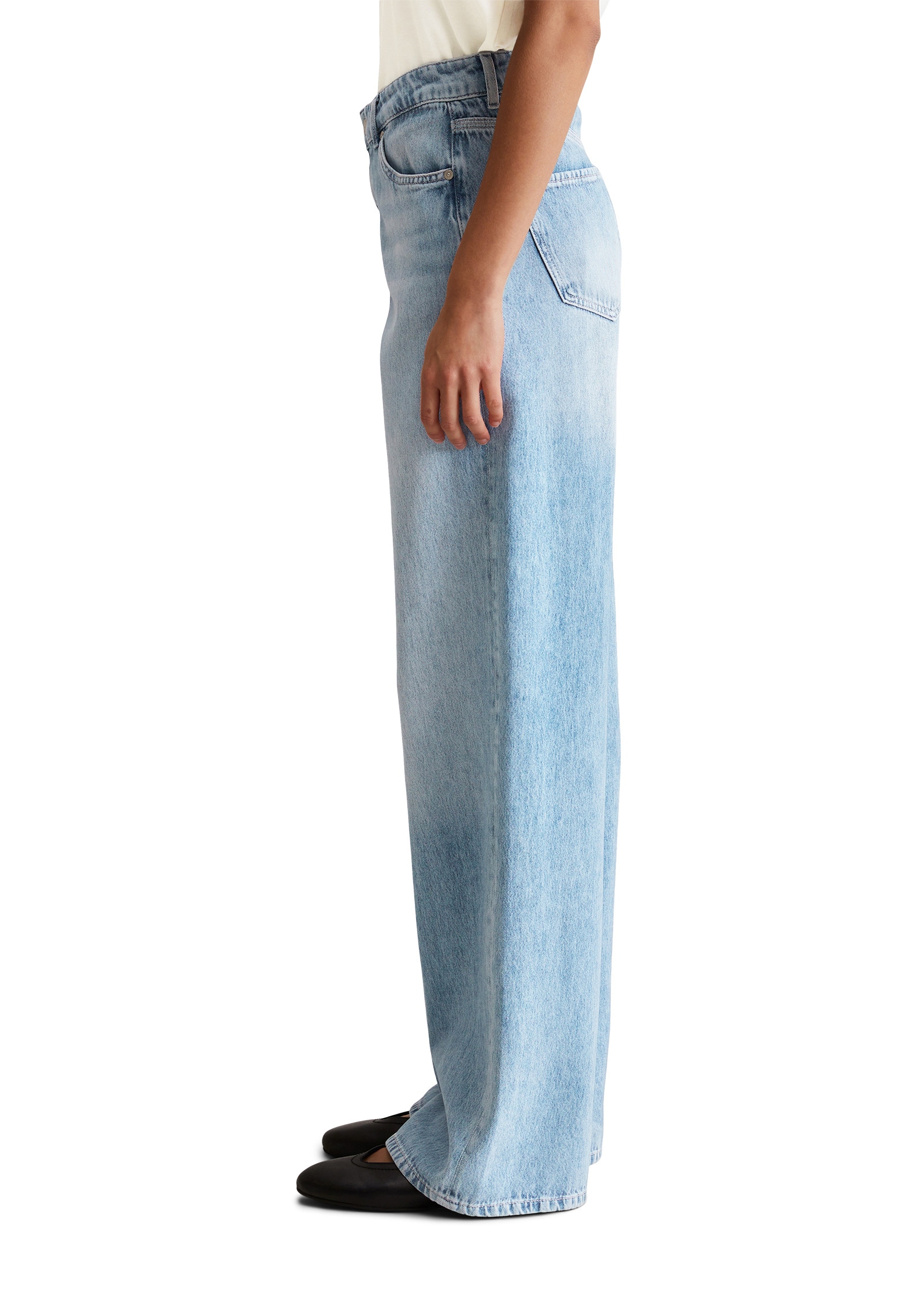 Marc O'Polo DENIM Weite Jeans »aus reinem Organic Cotton«