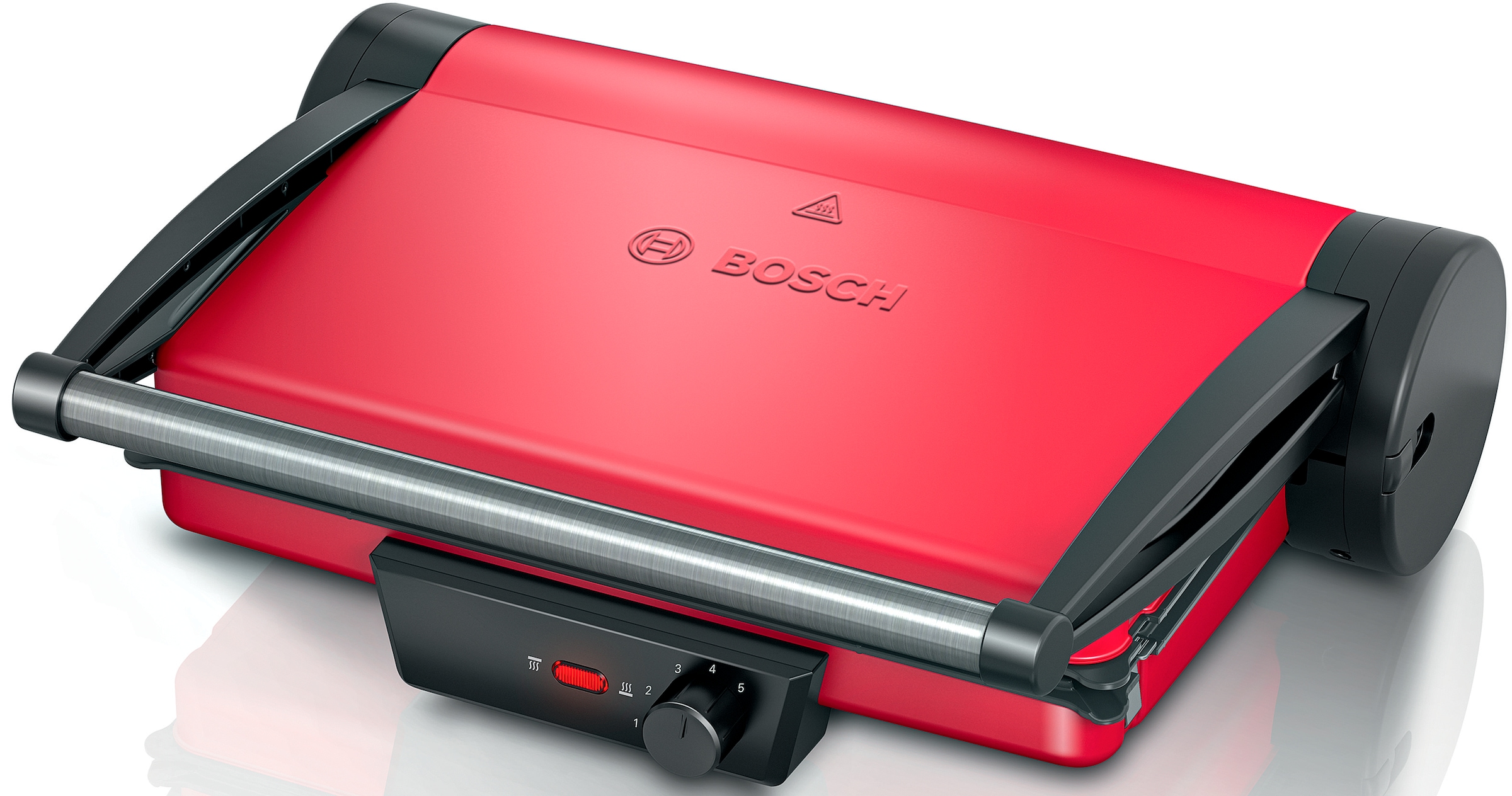 BOSCH Kontaktgrill "TCG4104 rot", 2000 W