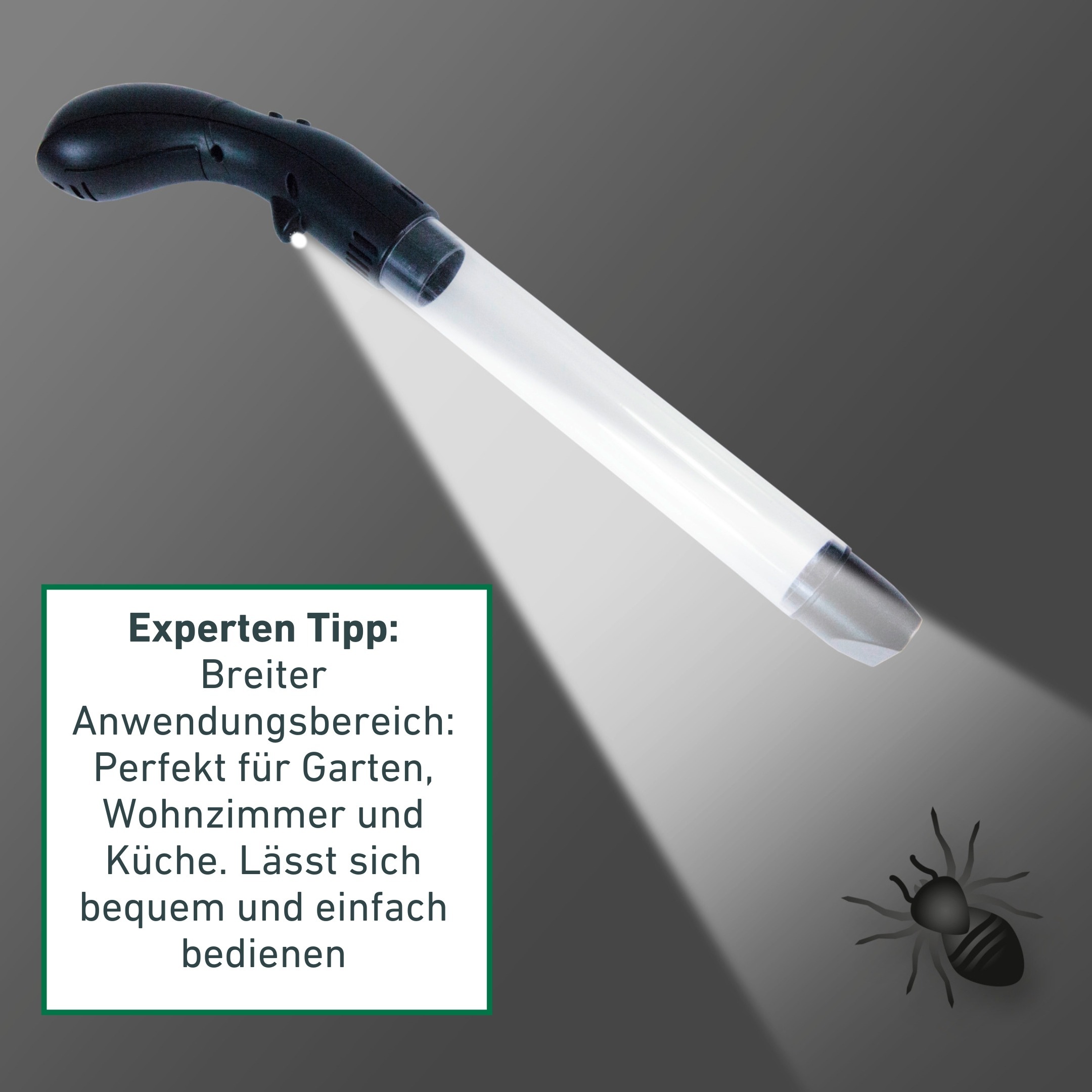 Windhager Insektenfalle »Spinnen- und Insektensauger« Insektensauger mit Led-Licht, für Indoor und Outdoor geeignet