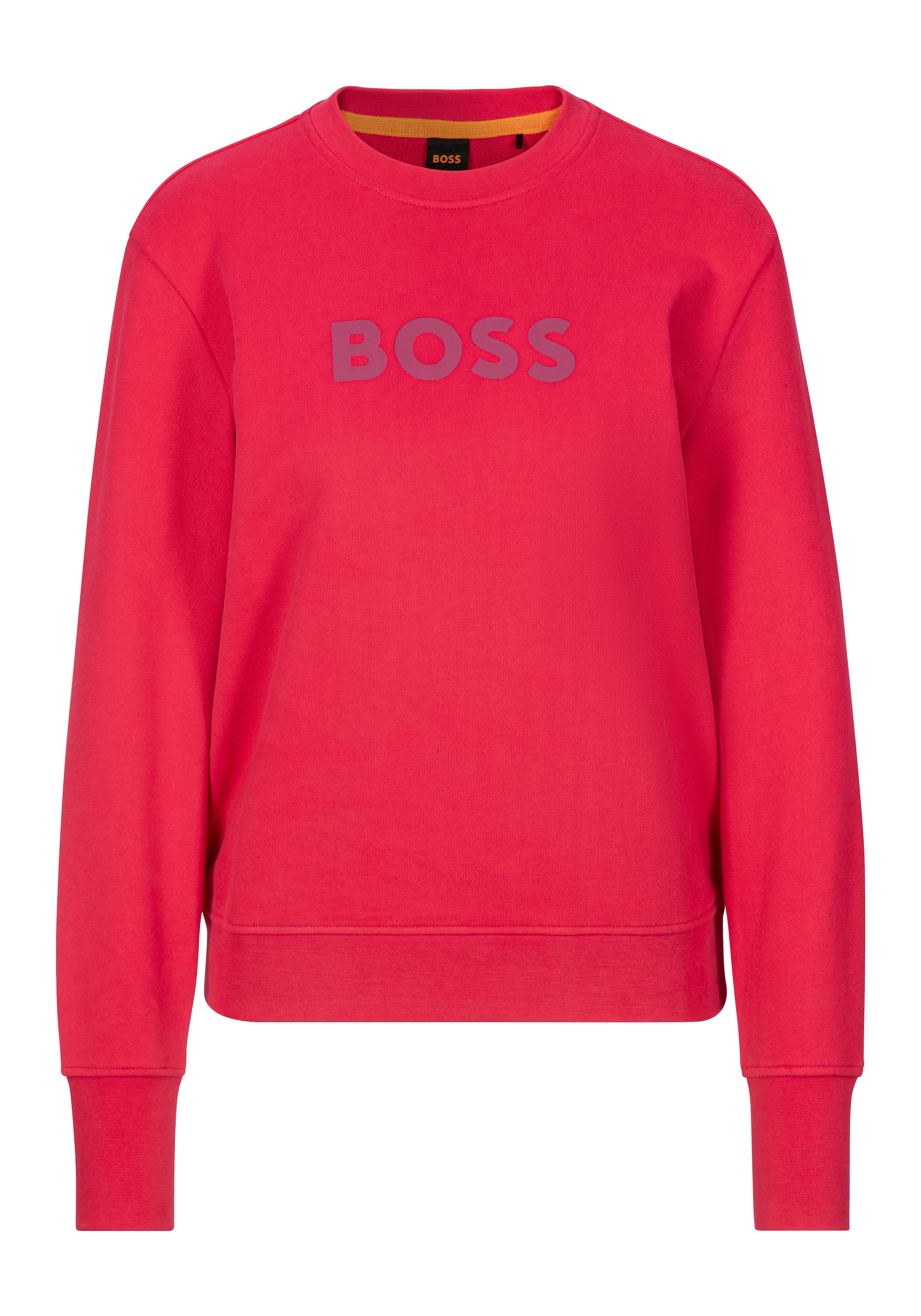 BOSS ORANGE Sweatshirt "Elaboss Premium Damenmode", mit Rundhalsausschnitt günstig online kaufen