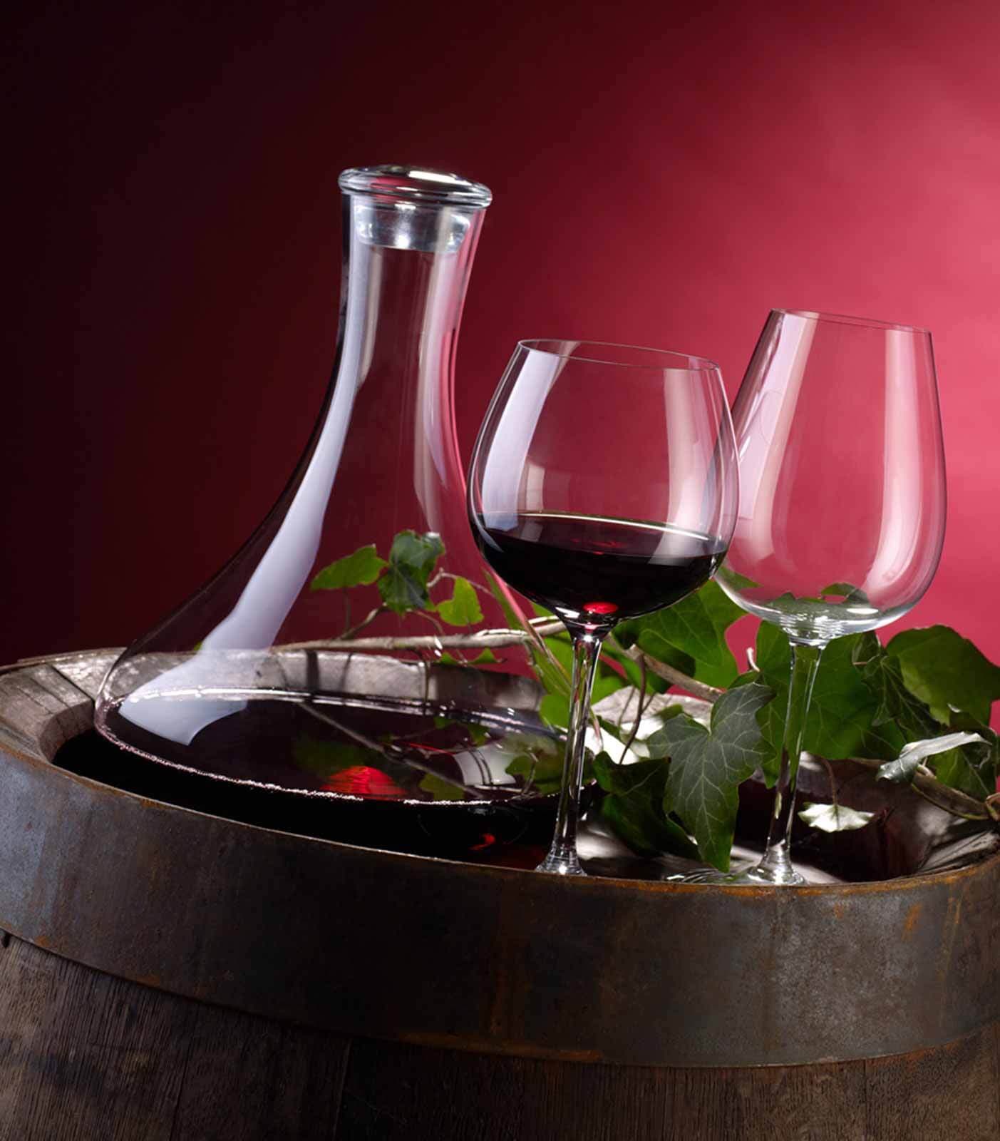 Villeroy & Boch Rotweinglas »Rotweingläser Purismo Wine 550 ml 4er Set transparent«