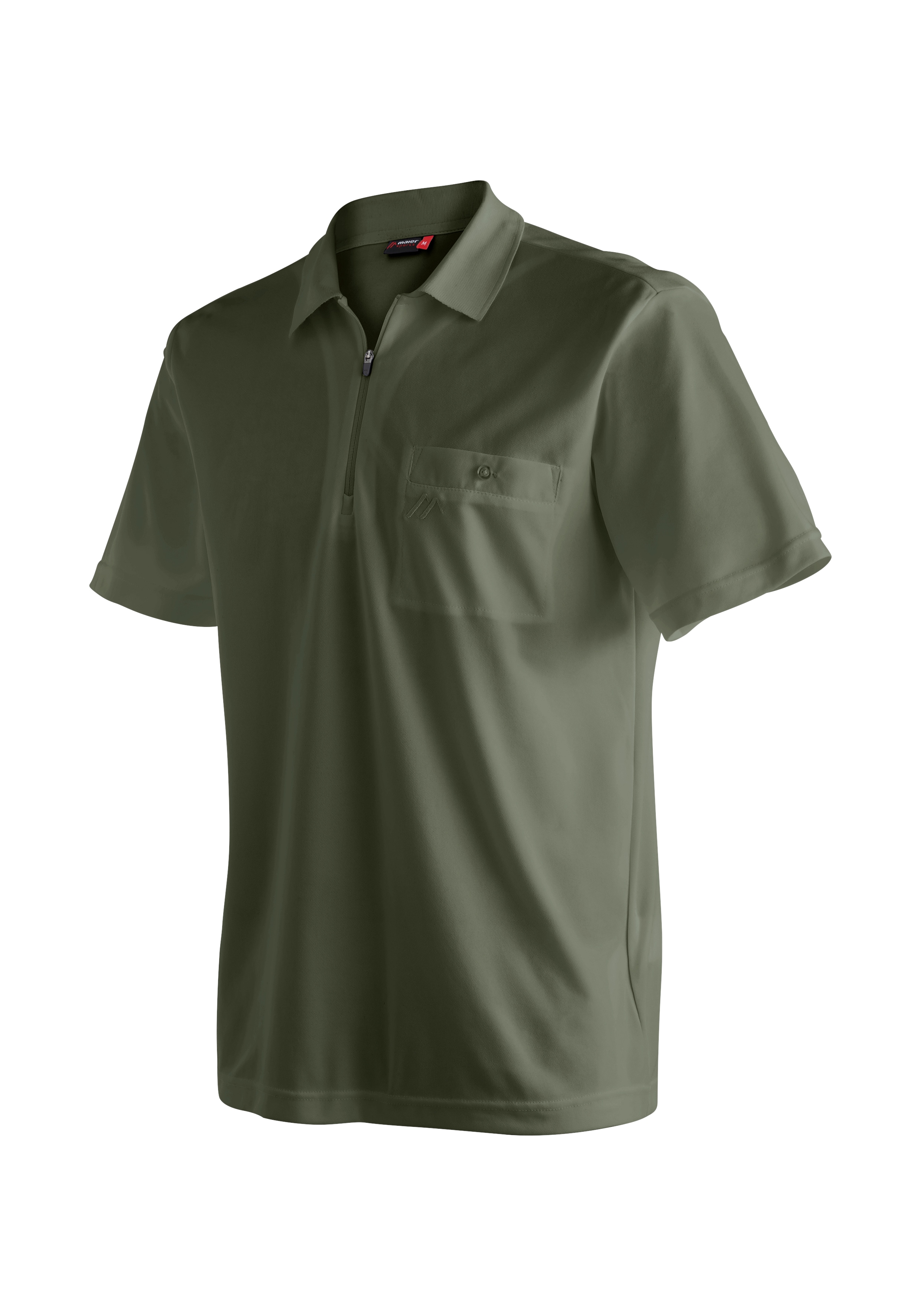 Maier Sports Poloshirt "Arwin 2.0" Herren Polo kurzarm, leichtes Shirt, Funktionsshirt mit Kragen Reg Fit