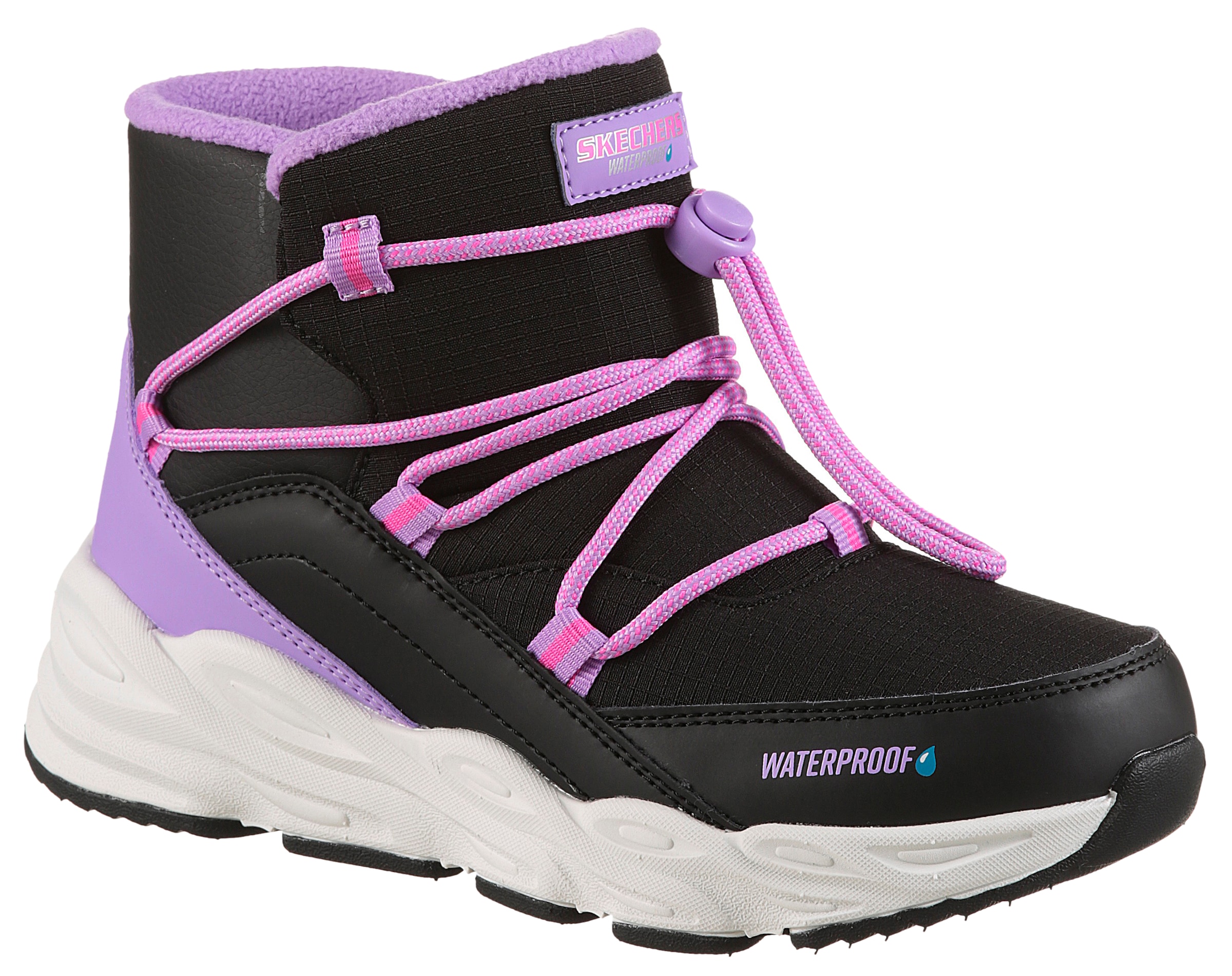 Skechers Schlupfboots "TURBO TREAD" Winterboots mit Gummizug, Größenschablo günstig online kaufen