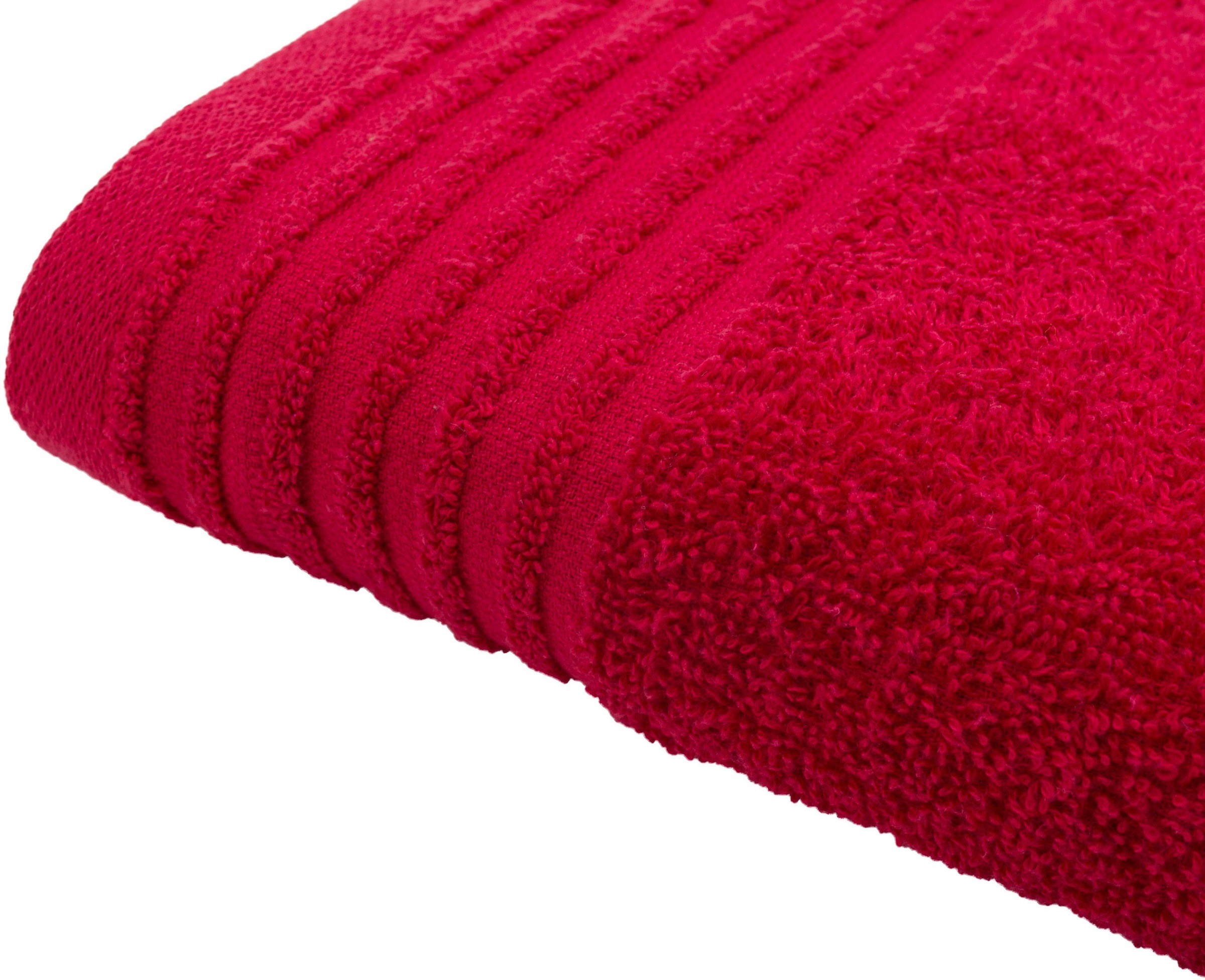 Gözze Duschtuch "Hanna" moderne Uni Farben, mit strukturierter Bordüre, rei günstig online kaufen