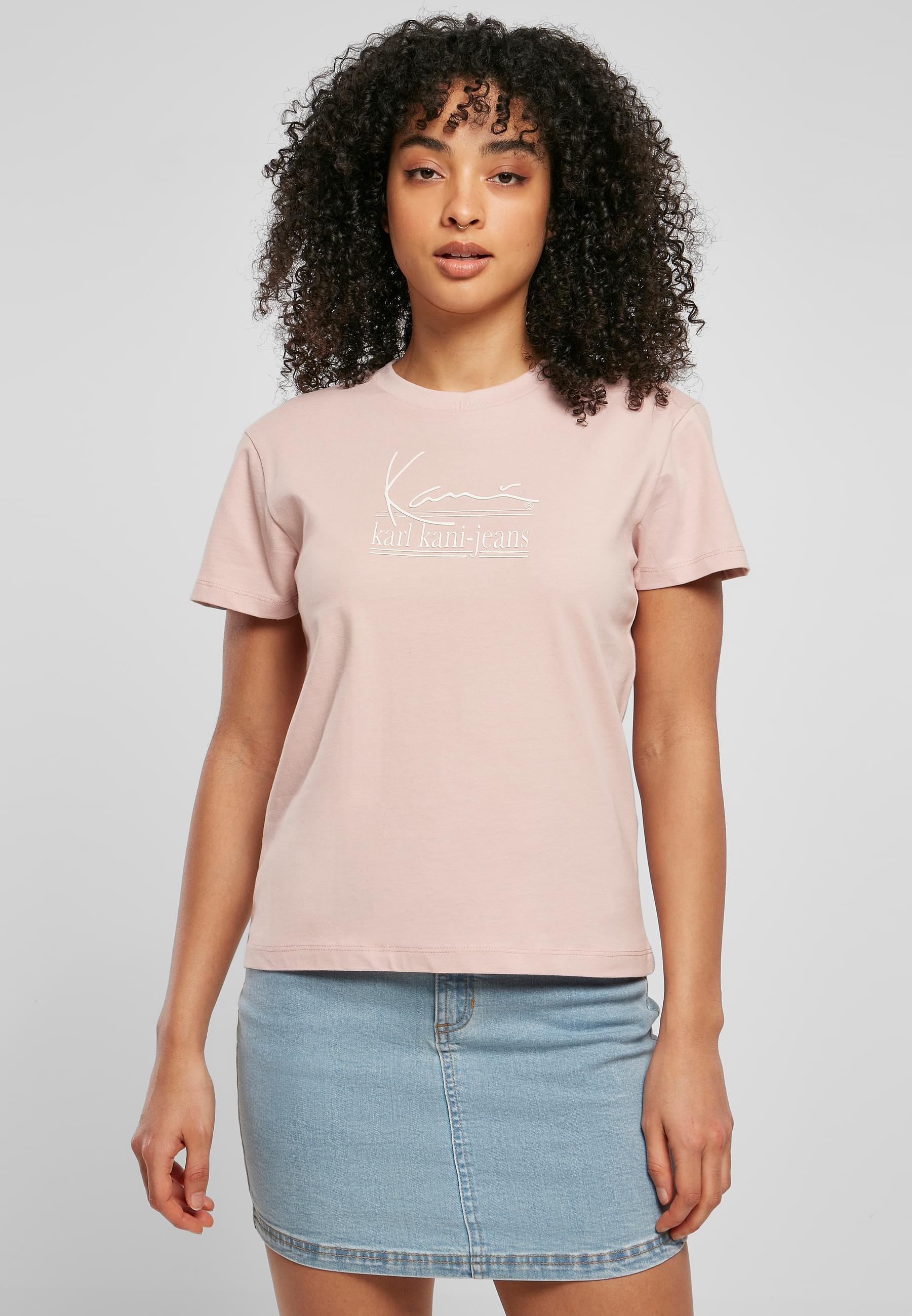 Karl Kani T-Shirt »Karl Kani Damen KW221-012-1 Signature KKJ Tee rose« 1 Stk.