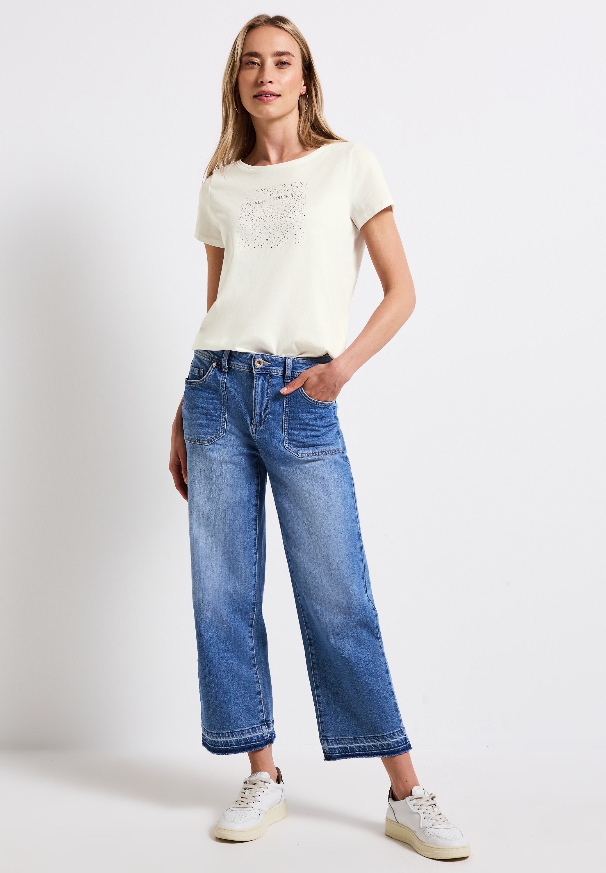 STREET ONE T-Shirt, farbig
