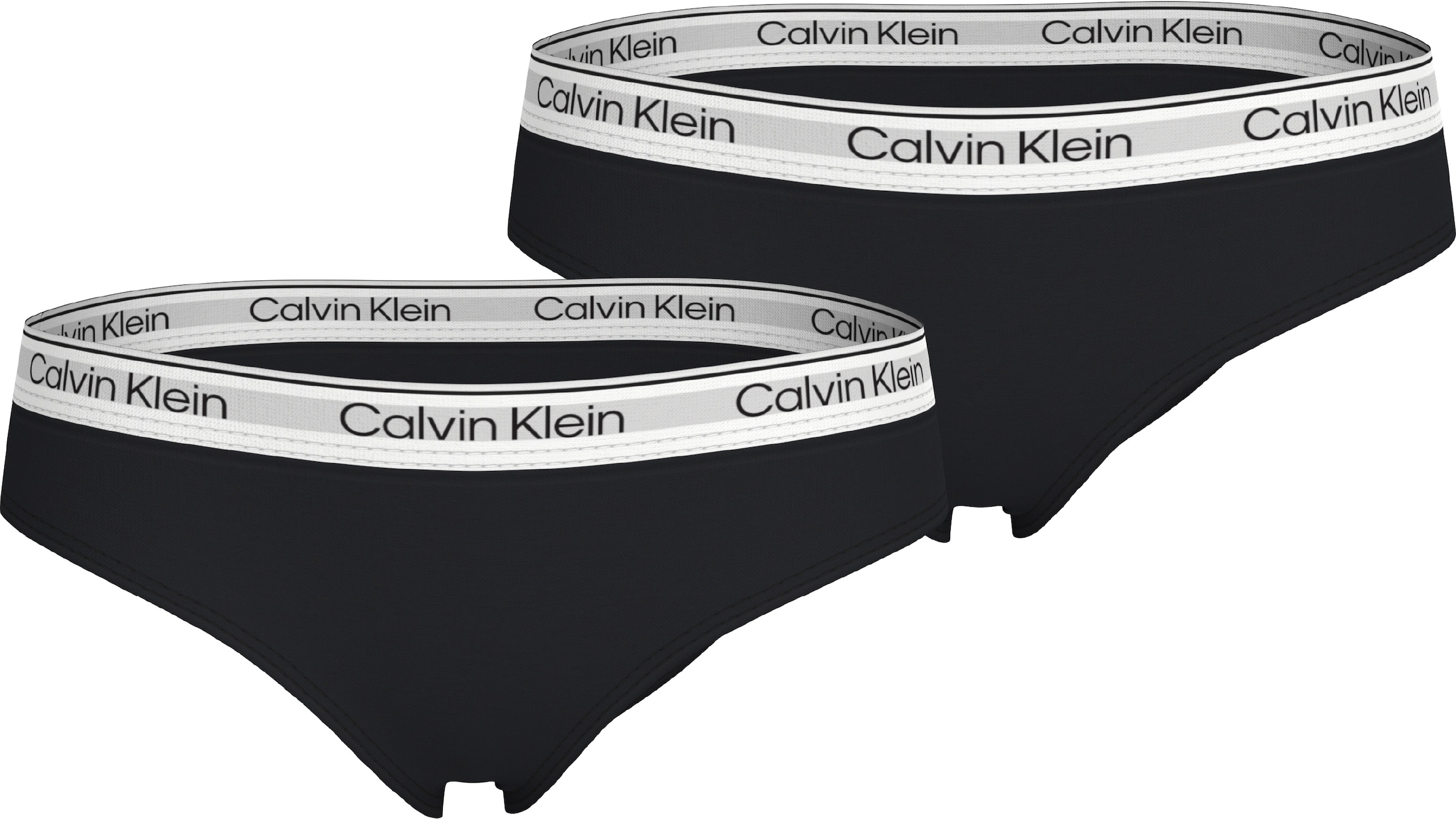Calvin Klein Underwear "2PK BIKINI" Packung, 2er-Pack, 2 Stk. mit Logobund