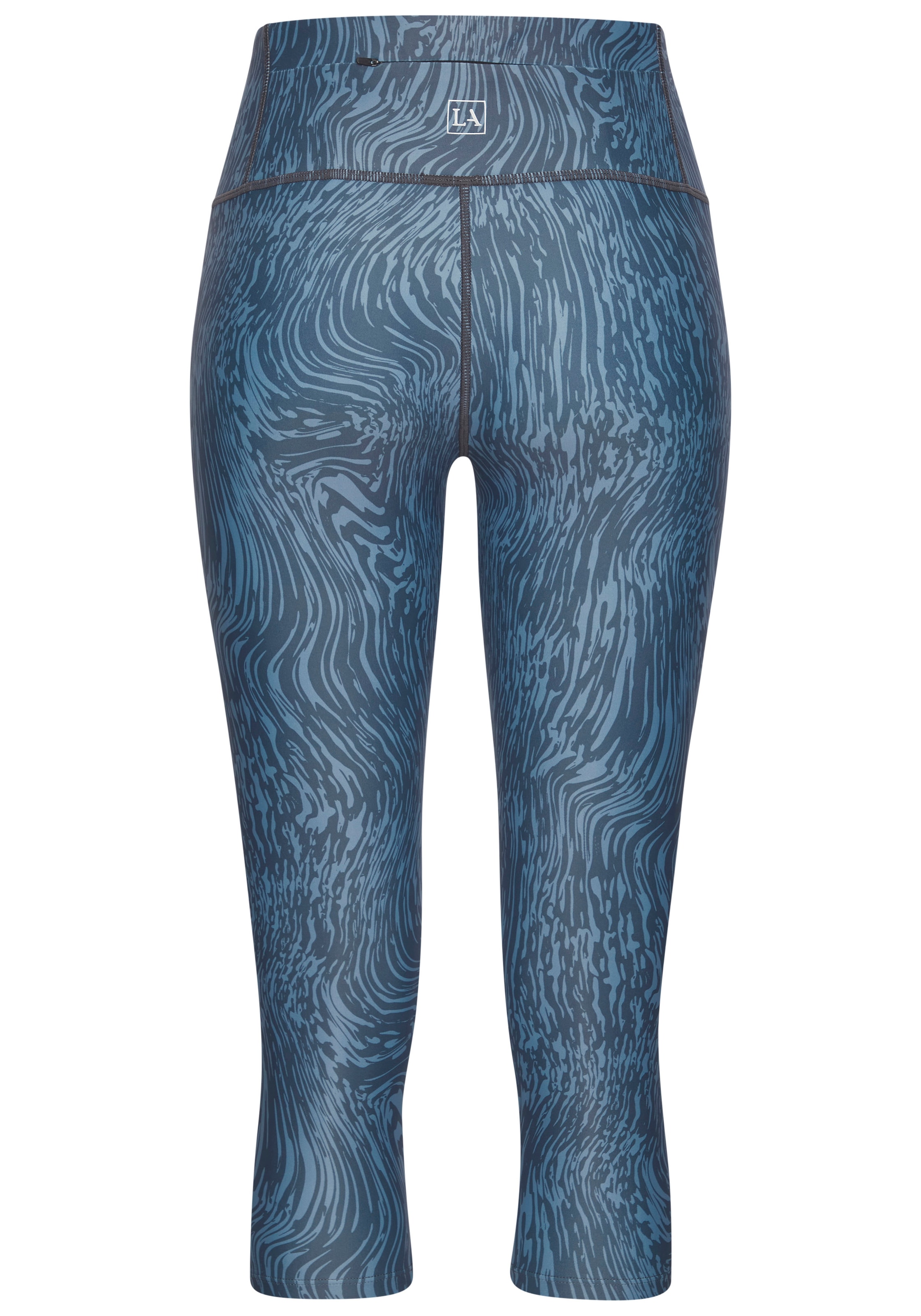 LASCANA ACTIVE Caprihose, mit gemustertem Druck