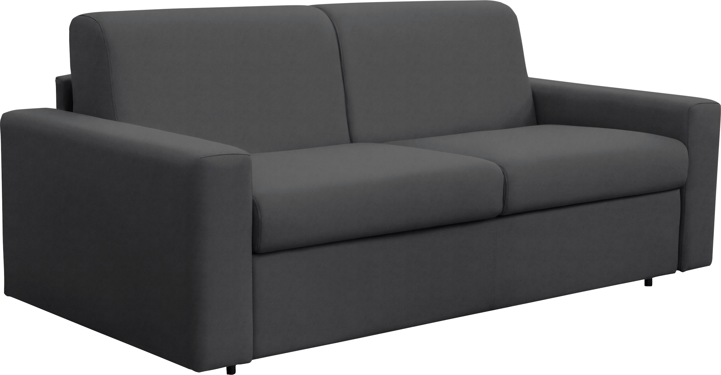 Nias Italia Schlafsofa »Bari«, inklusive und Matratze | Liegefläche 140/208 cm BAUR klappbaren Bettunterbau