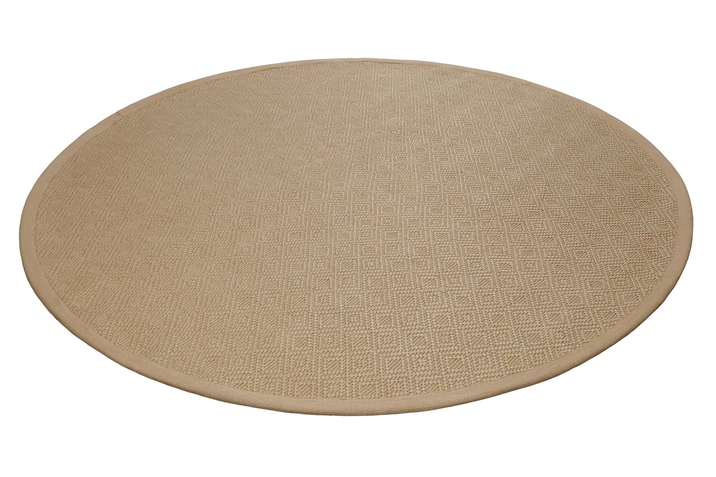 Wecon home Teppich "Hugo two" rund 8 mm Höhe Naturfaser, Jute, Sisal-Optik, günstig online kaufen