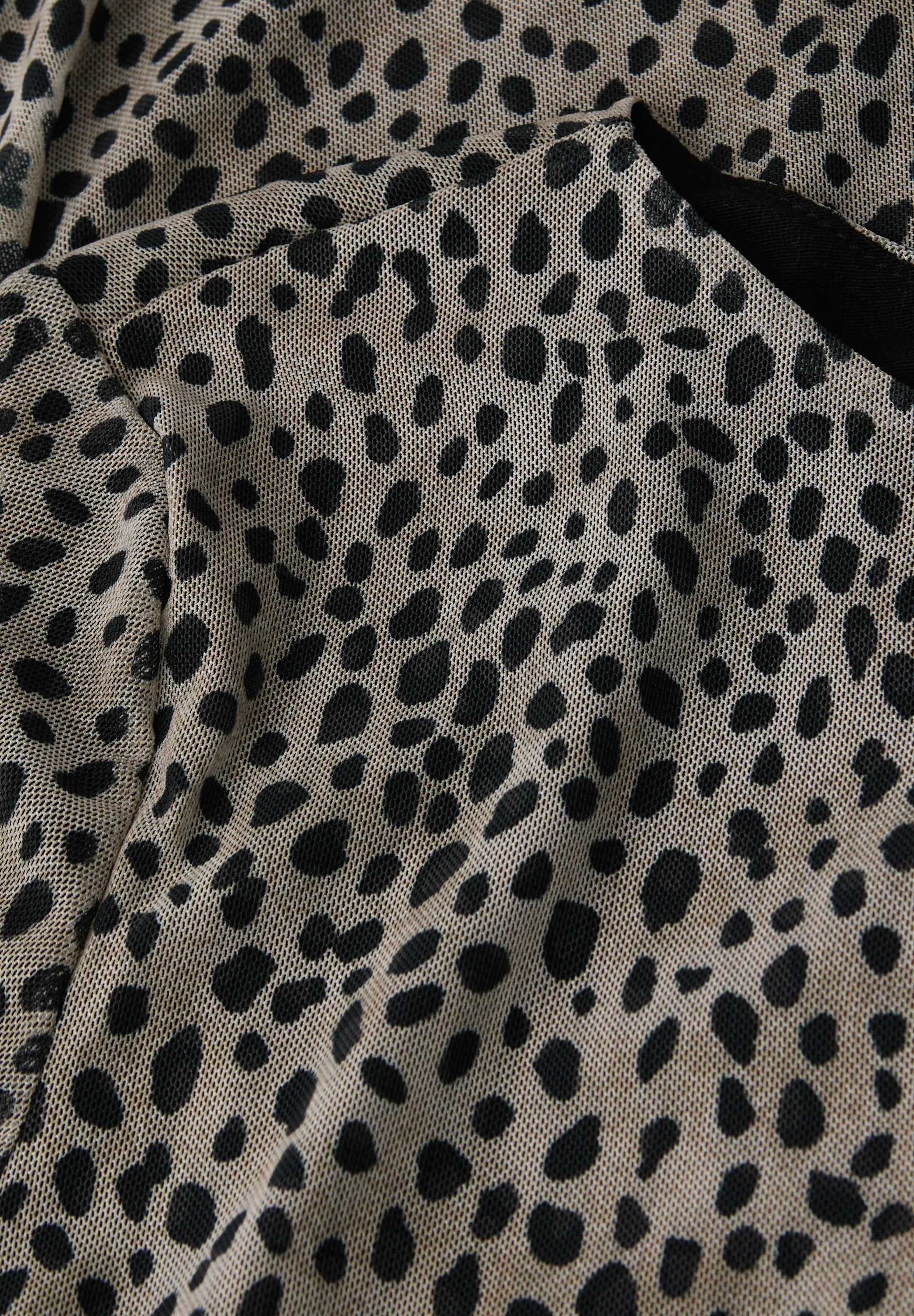 STREET ONE Midikleid Ohne Taschen mit Leo-Muster