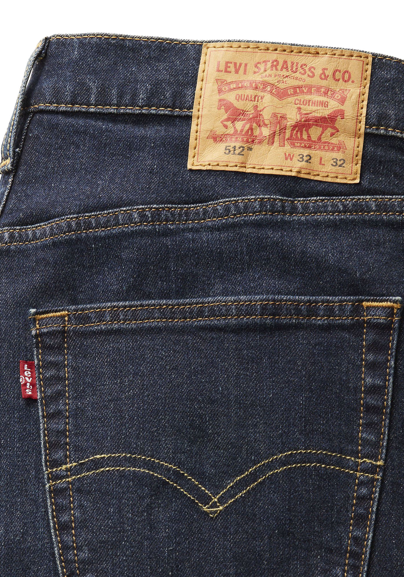 Thumbnail - Levis "512 Slim Taper Fit" mit Markenlabel