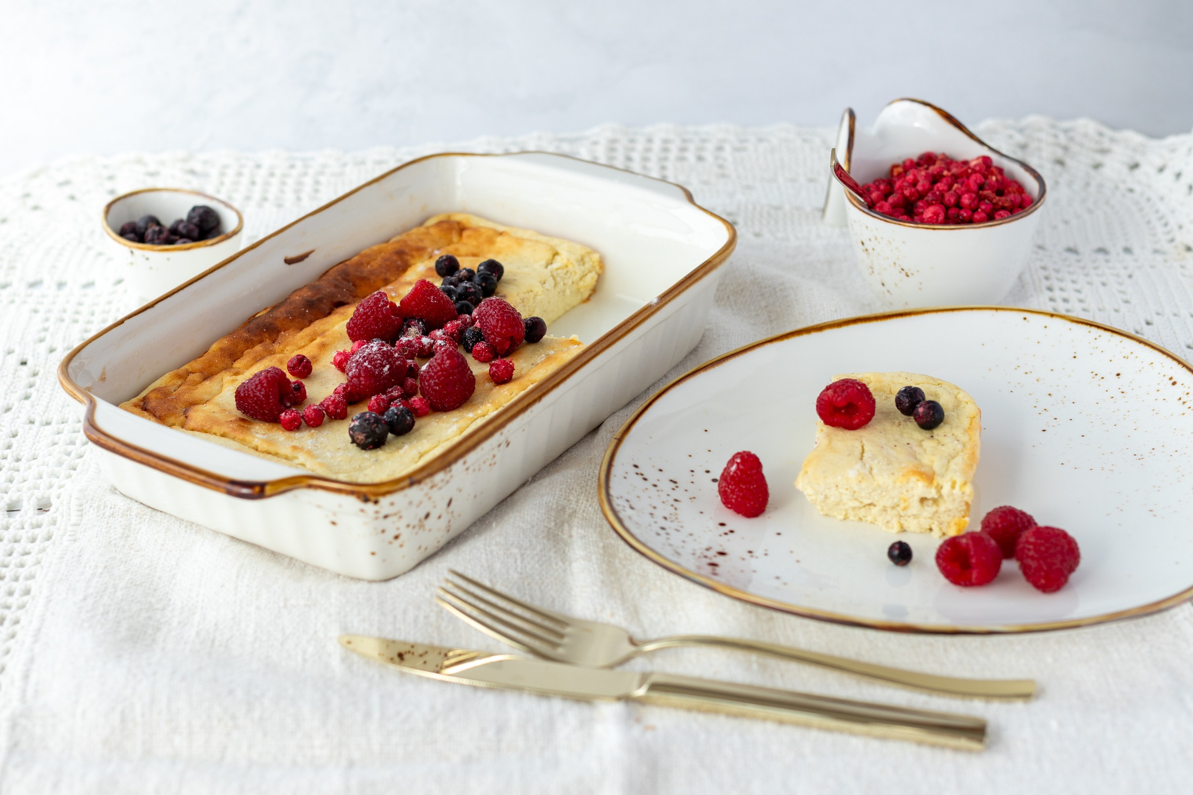 MÄSER Auflaufform »Pintar« Porzellan 2 Stk. tlg.