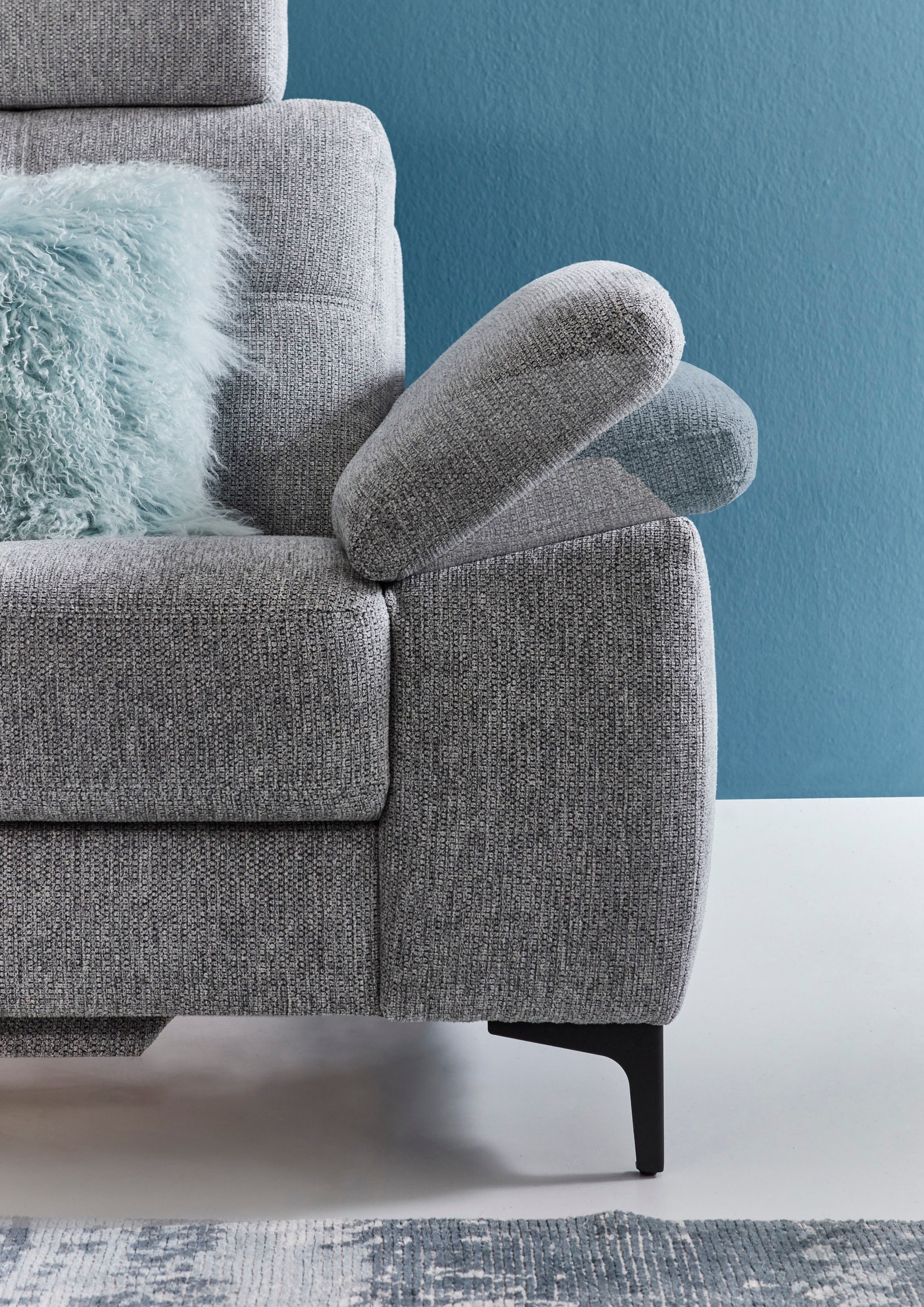 Thumbnail - 3C Carina Ecksofa "Burnaby bequem und modern, OTTOs Choice, L-Form" 2 Kopfstützen, optional mit Schlaf- und motorischer ...