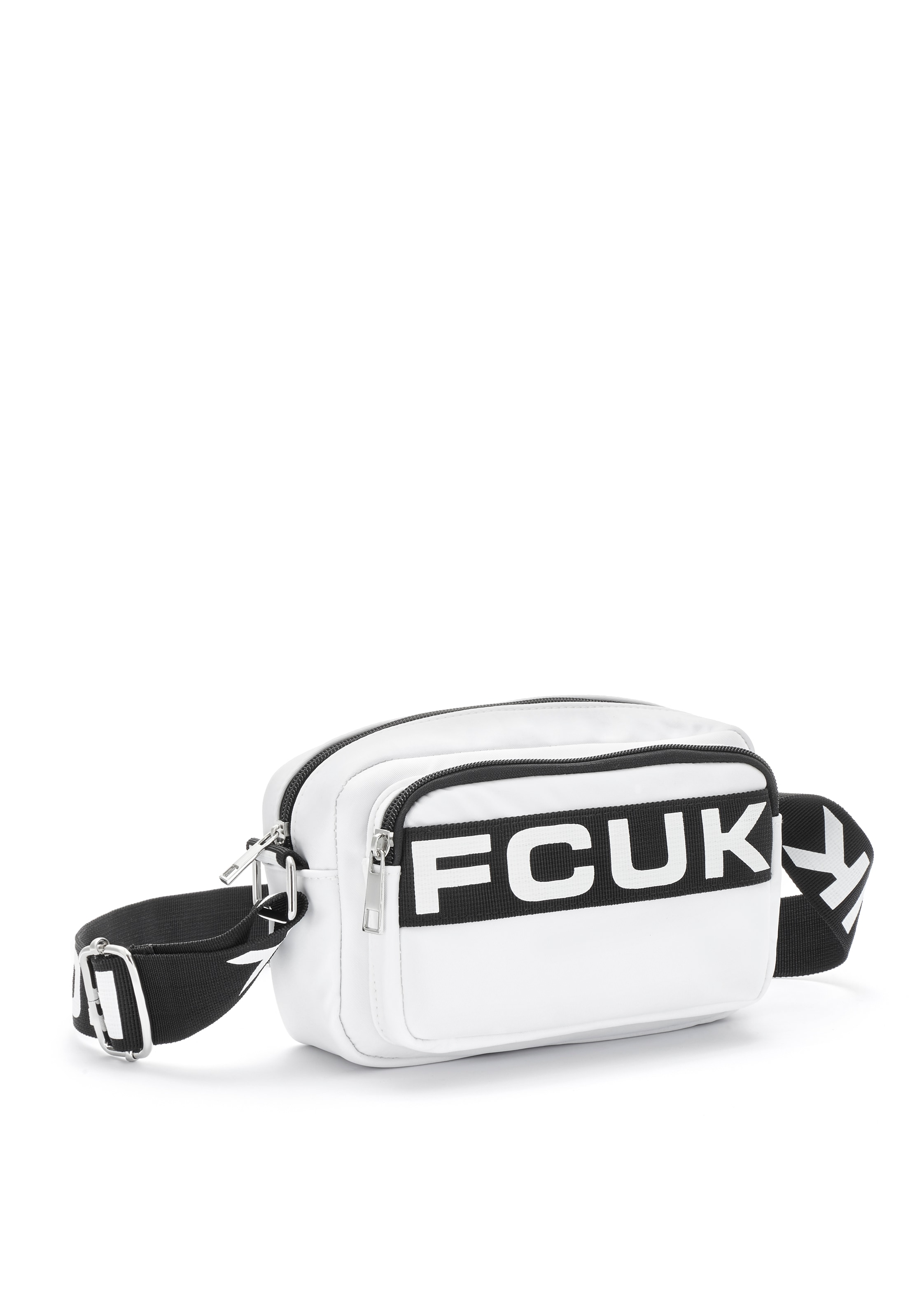 FCUK Umhängetasche "Minibag", Minibag, Handtasche mit verstellbarem Schulterriemen VEGAN