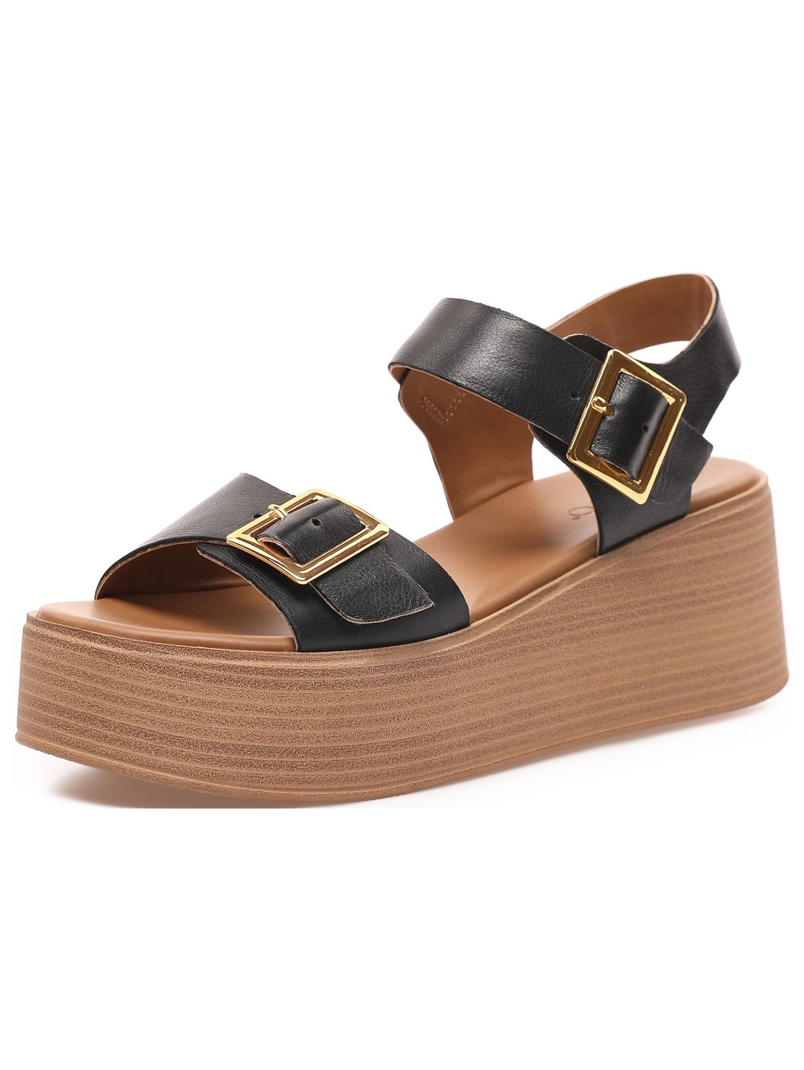 INUOVO Keilsandalette "INUOVO Sandalen Leder" günstig online kaufen