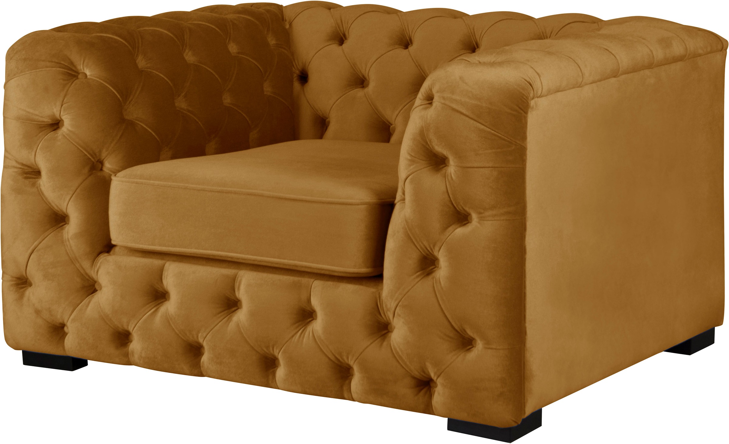 Guido Maria Kretschmer Home&Living Chesterfield-Sessel »Kalina Sessel«, mit klassischer Chesterfield-Knopfheftung, sehr hochwertige Qualität