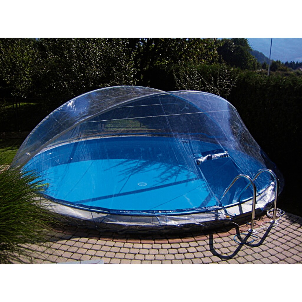 Clear Pool Poolverdeck »Cabrio Dome«