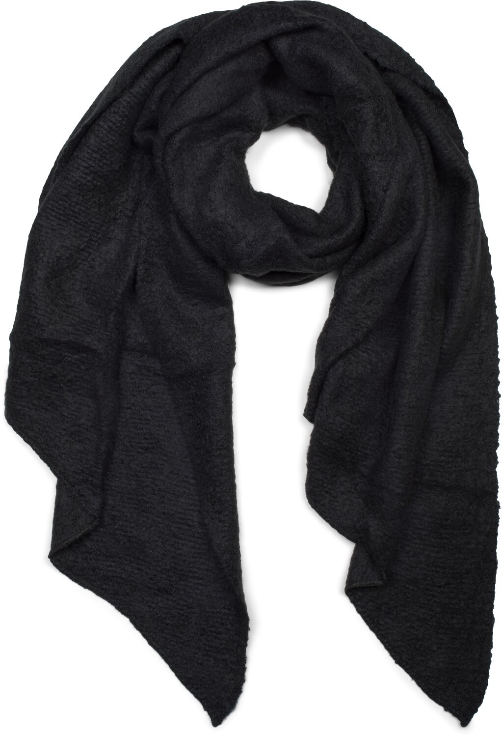 styleBREAKER XXL-Schal "Asymmetrischer unifarbener Web Schal" 1 Stk.