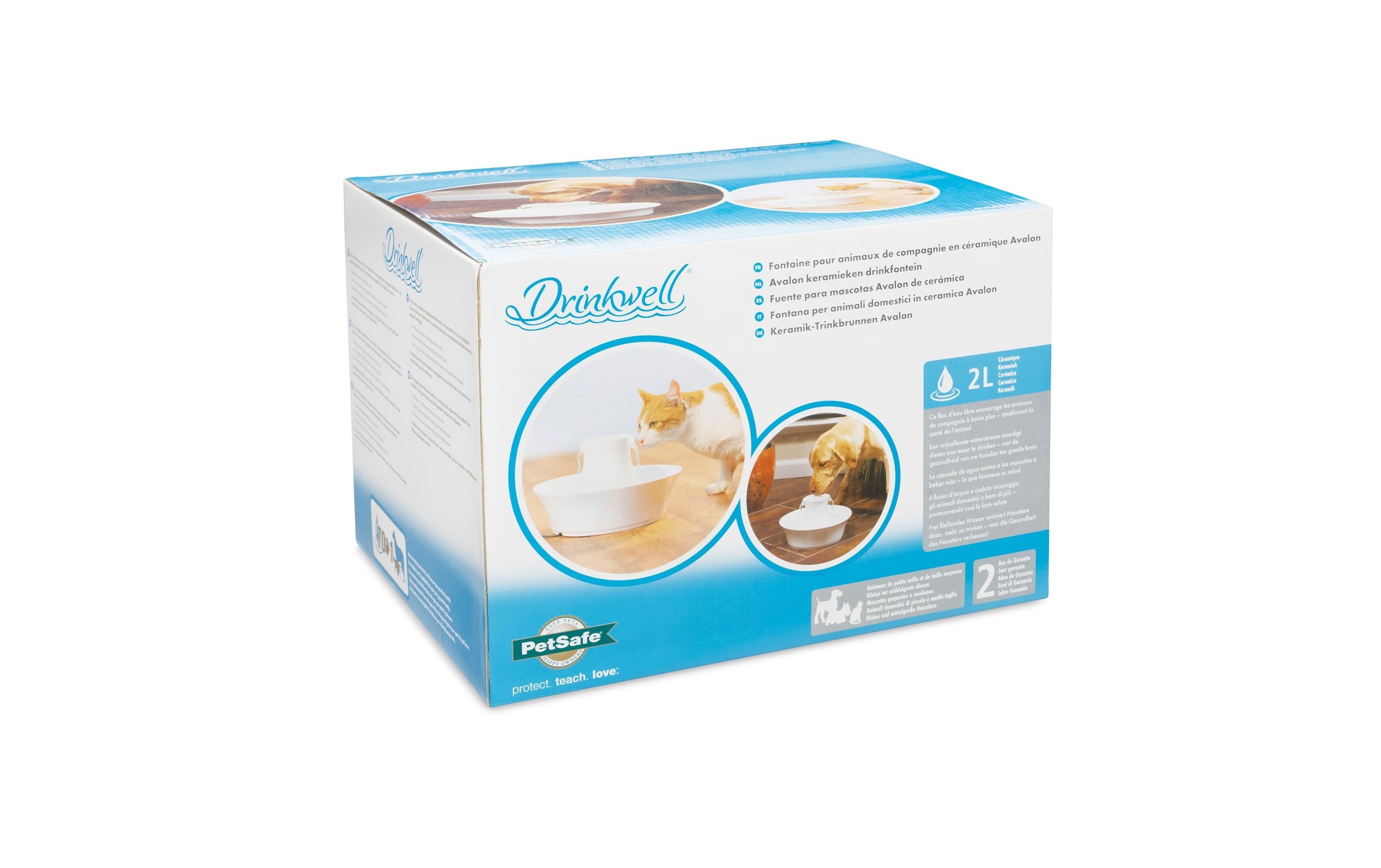 PetSafe Wasserspender »Drinkwell Keramik-Trinkbrunnen Avalon 2 l«