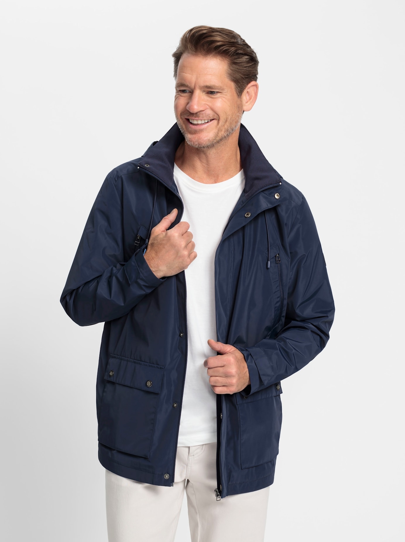 Marco Donati Funktionsjacke, mit Kapuze
