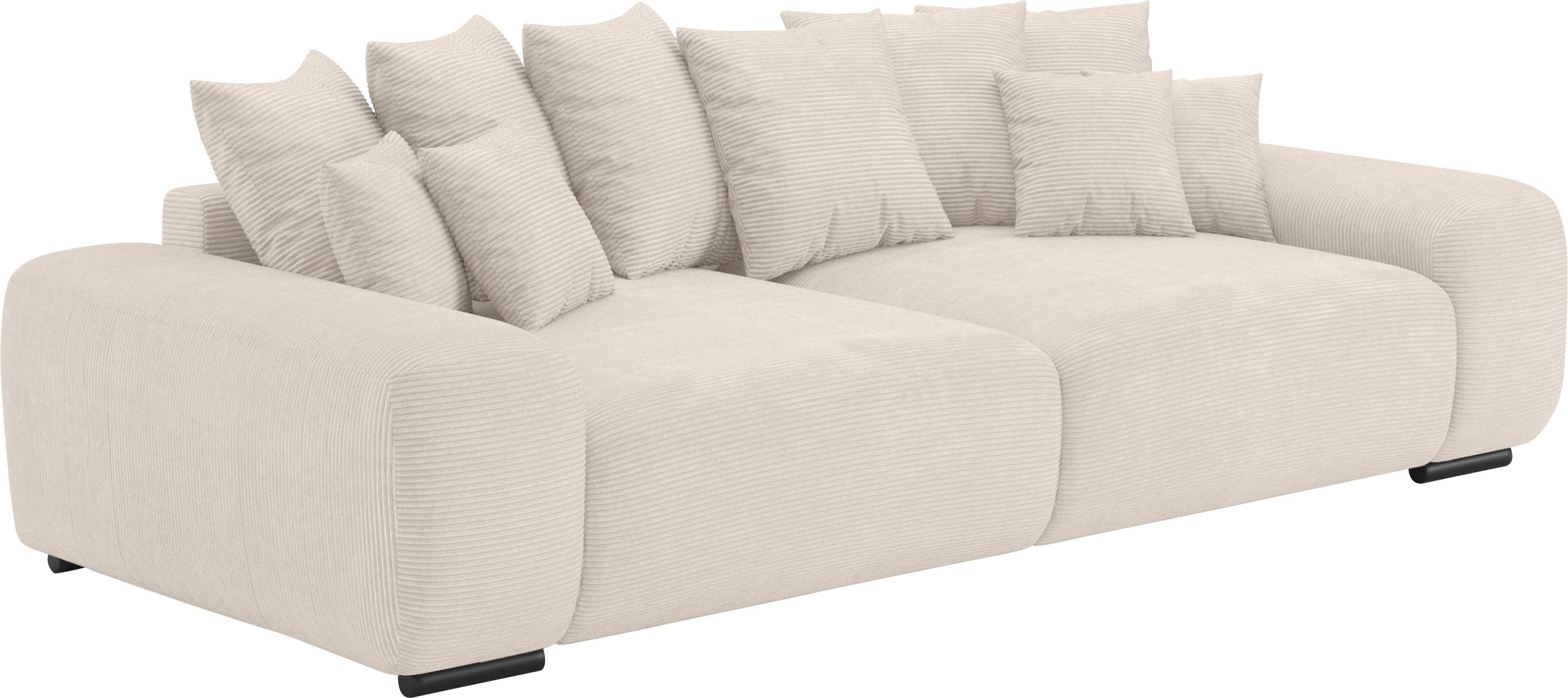 Home affaire Big-Sofa "Sundance, B/T 302/137 cm", Dauerschläfer mit Hygiene-Topper und Transporttasche