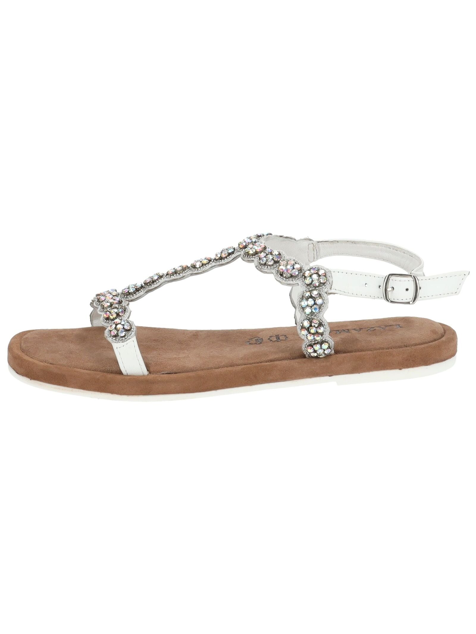 Lazamani Riemchensandale »Lazamani Sandalen Leder/Textil«