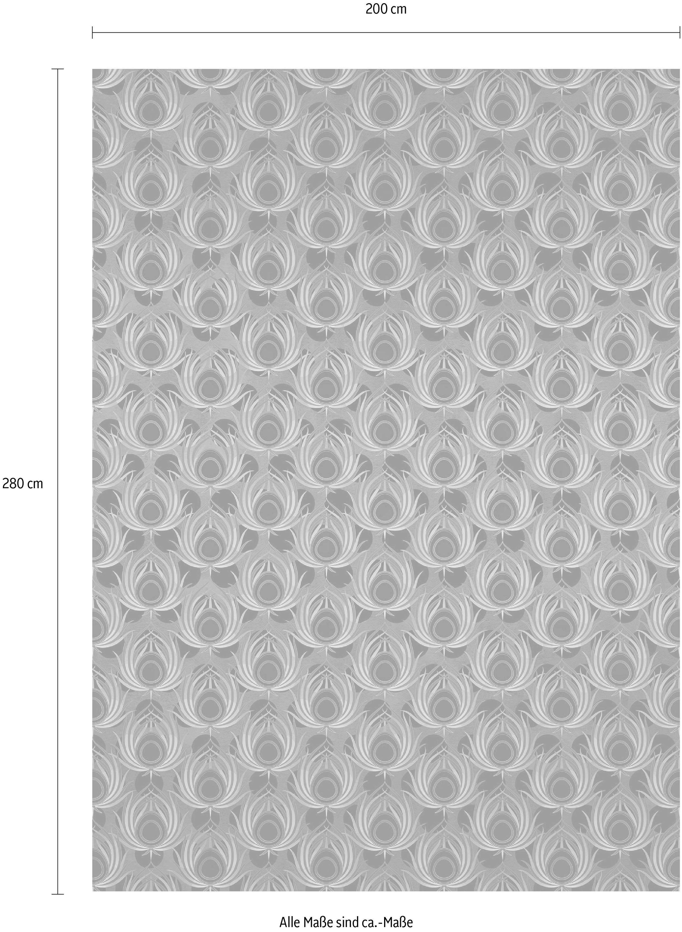 Komar Vliestapete »Paon« 200x280 cm (Breite x Höhe)