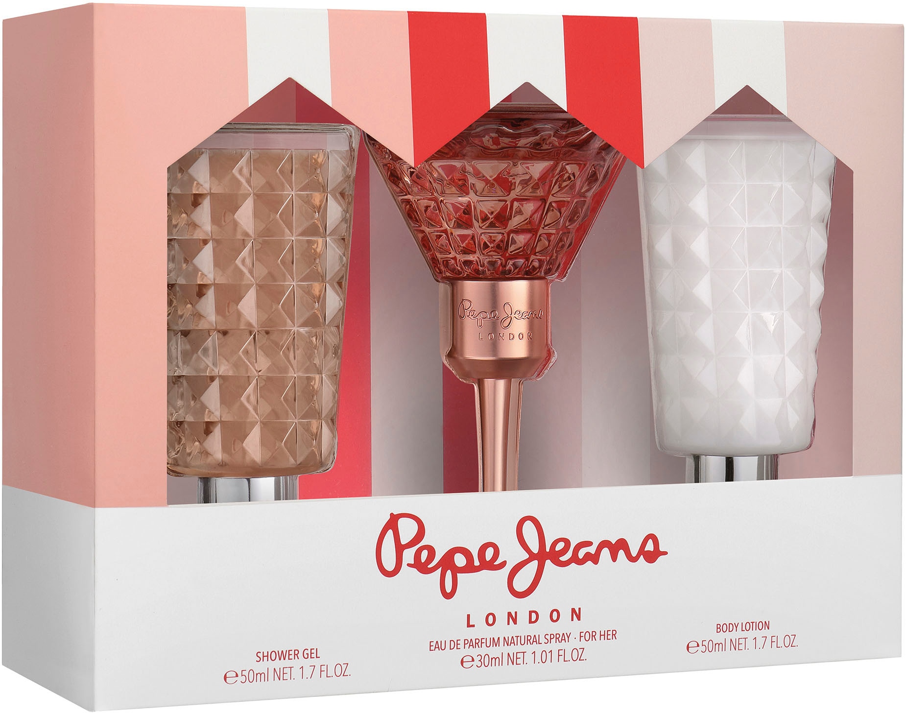 Pepe Jeans Duft-Set »Pepe Jeans Gift Set for her« Langlebiger Duft
