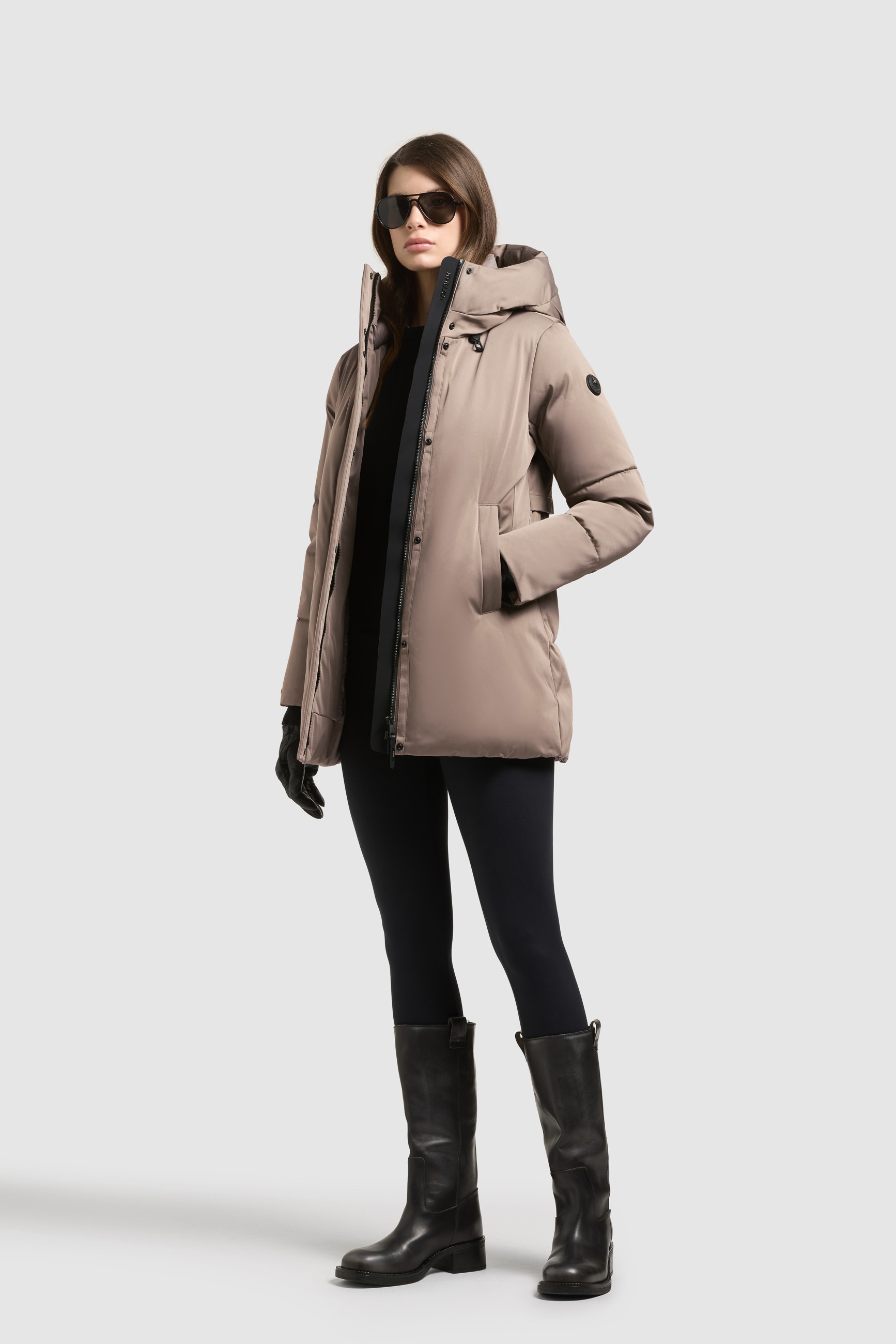 khujo Winterjacke »ALLAP2« mit Kapuze