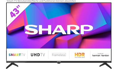 LED-Fernseher »4T-C43FK_«, 108 cm/43 Zoll, 4K Ultra HD, Smart-TV