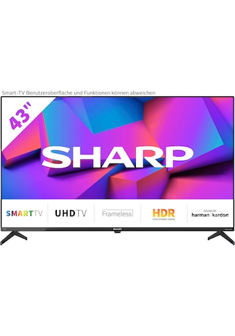 Sharp LED-Fernseher »4T-C43FK_« 108 cm/43 Zo...