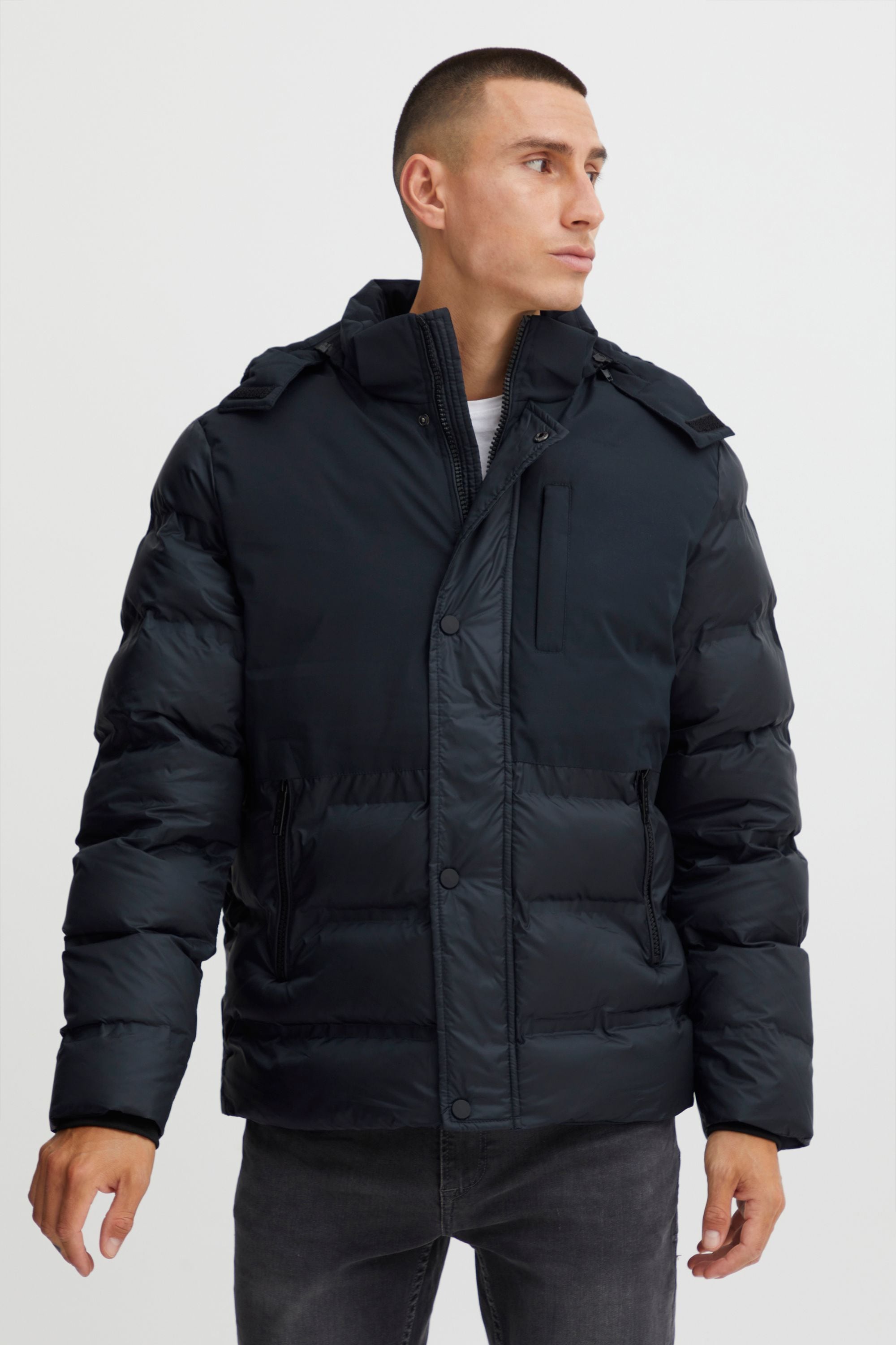 Blend Steppjacke "BHOuterwear" mit Kapuze Stilvolle Winter-Steppjacke günstig online kaufen