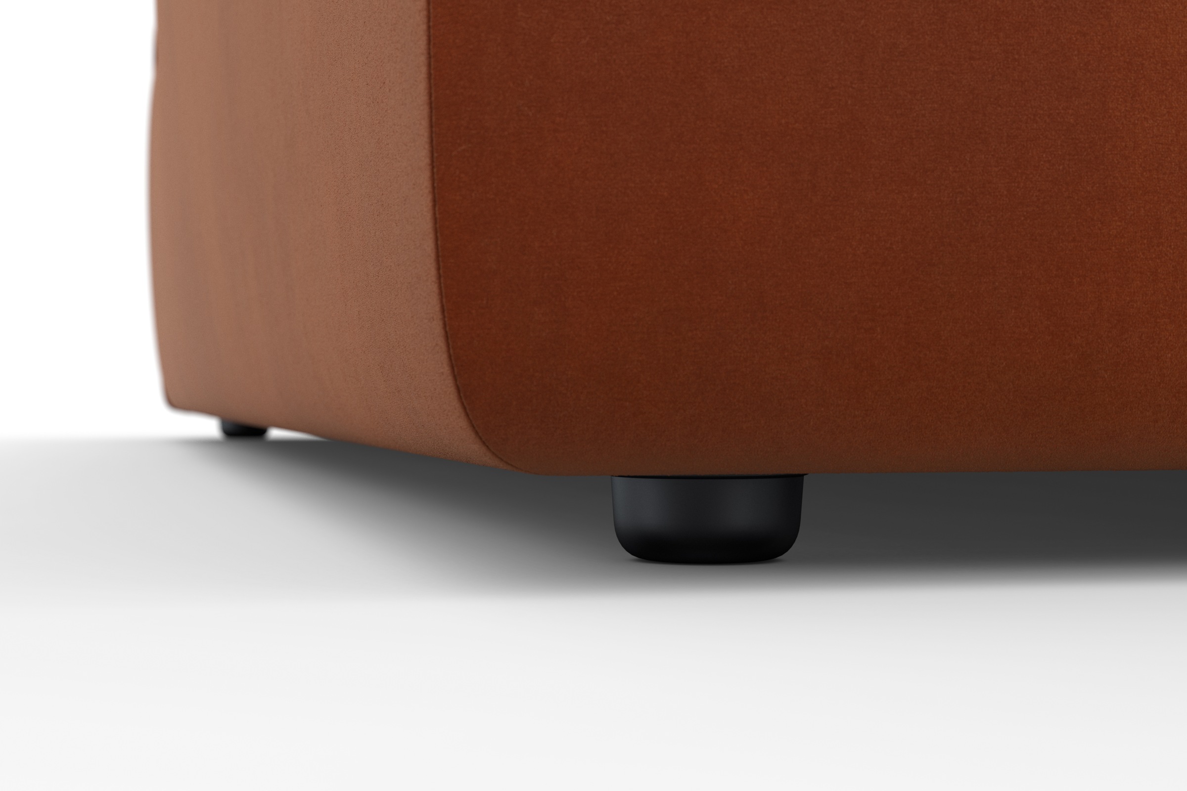 RAUM.ID Wohnlandschaft »Merid U-Form, jederzeit durch Module erweiterbar, B/T/H: 367/206/70 cm«, als Modul oder separat verwendbar, für individuelle Zusammenstellung