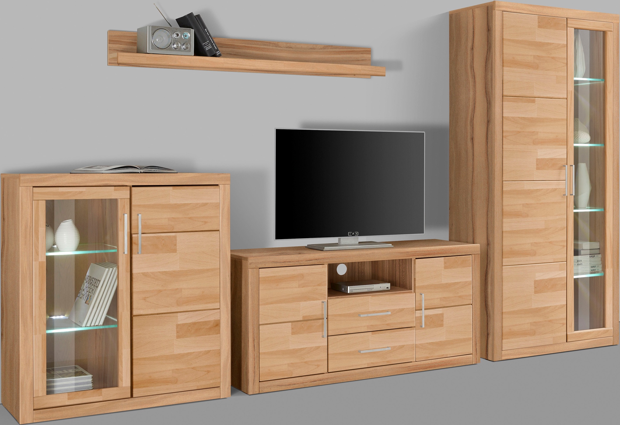 Thumbnail - OTTO home Wohnwand "Logo" Set, 4 Stk. tlg.