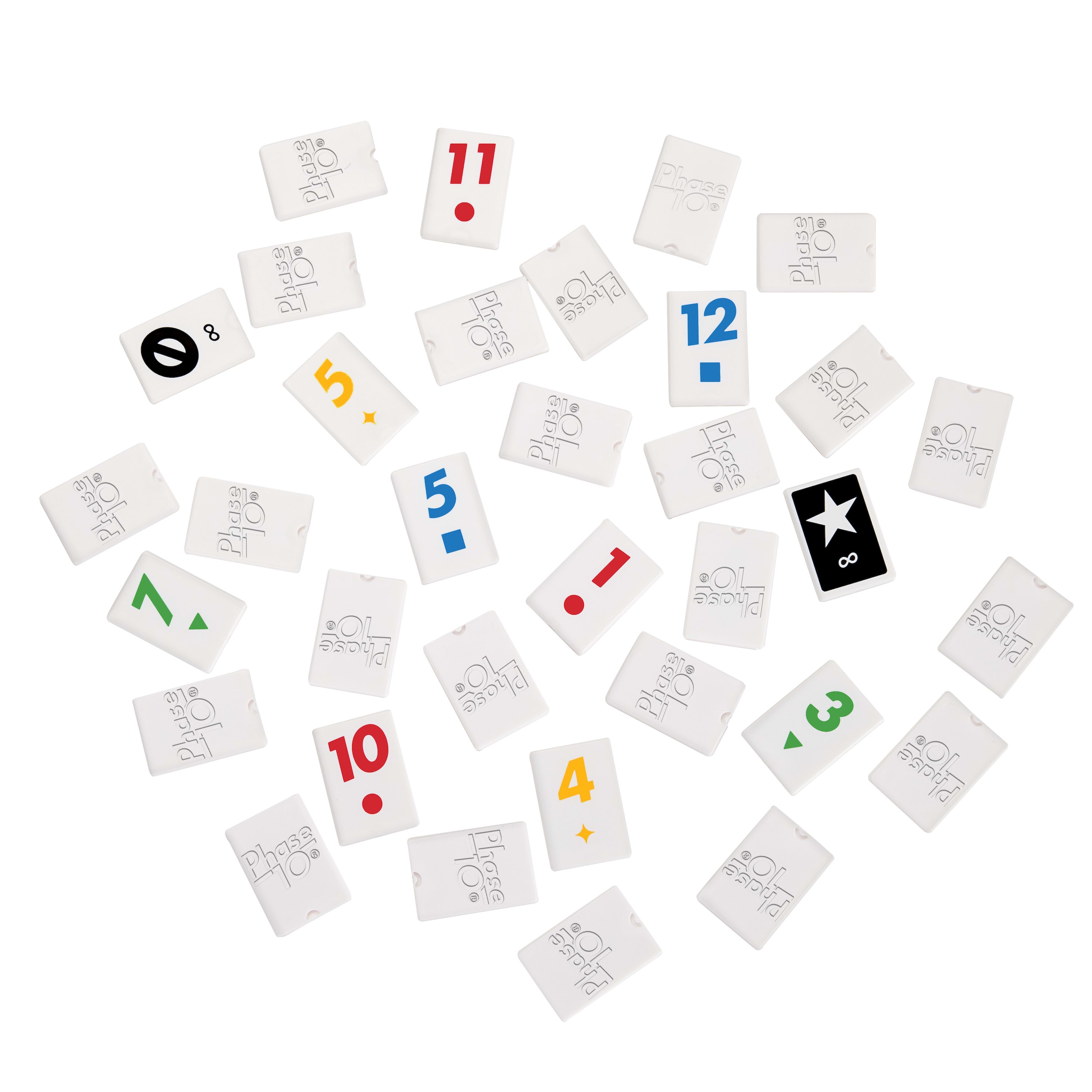 Mattel games Spiel »Phase 10 Tiles«