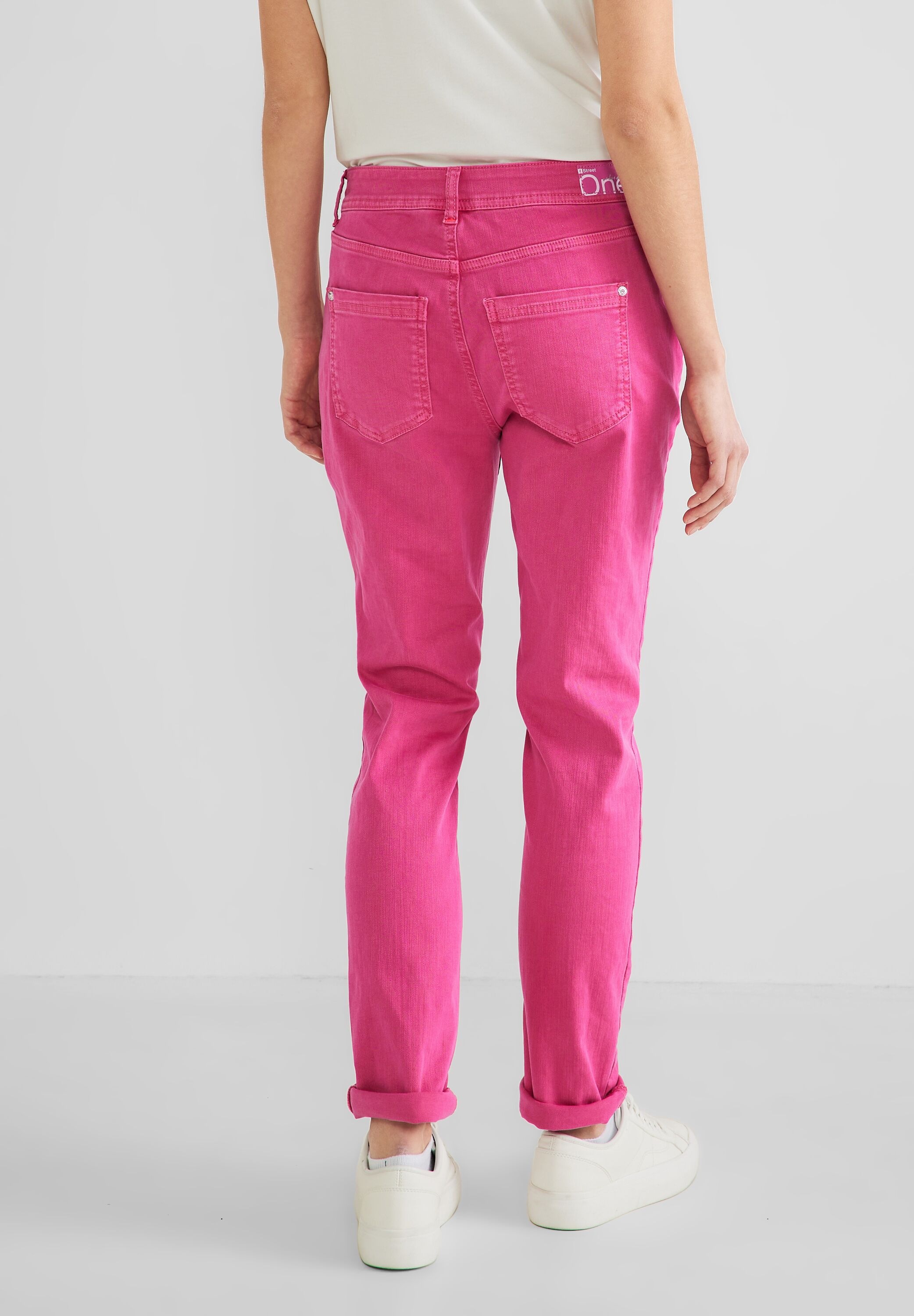 STREET ONE Comfort-fit-Jeans mit Tunnelzugband